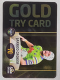 NRL 2017 Extreme | Power Cards #PC5 | Jarrod Croker | Canberra Raiders