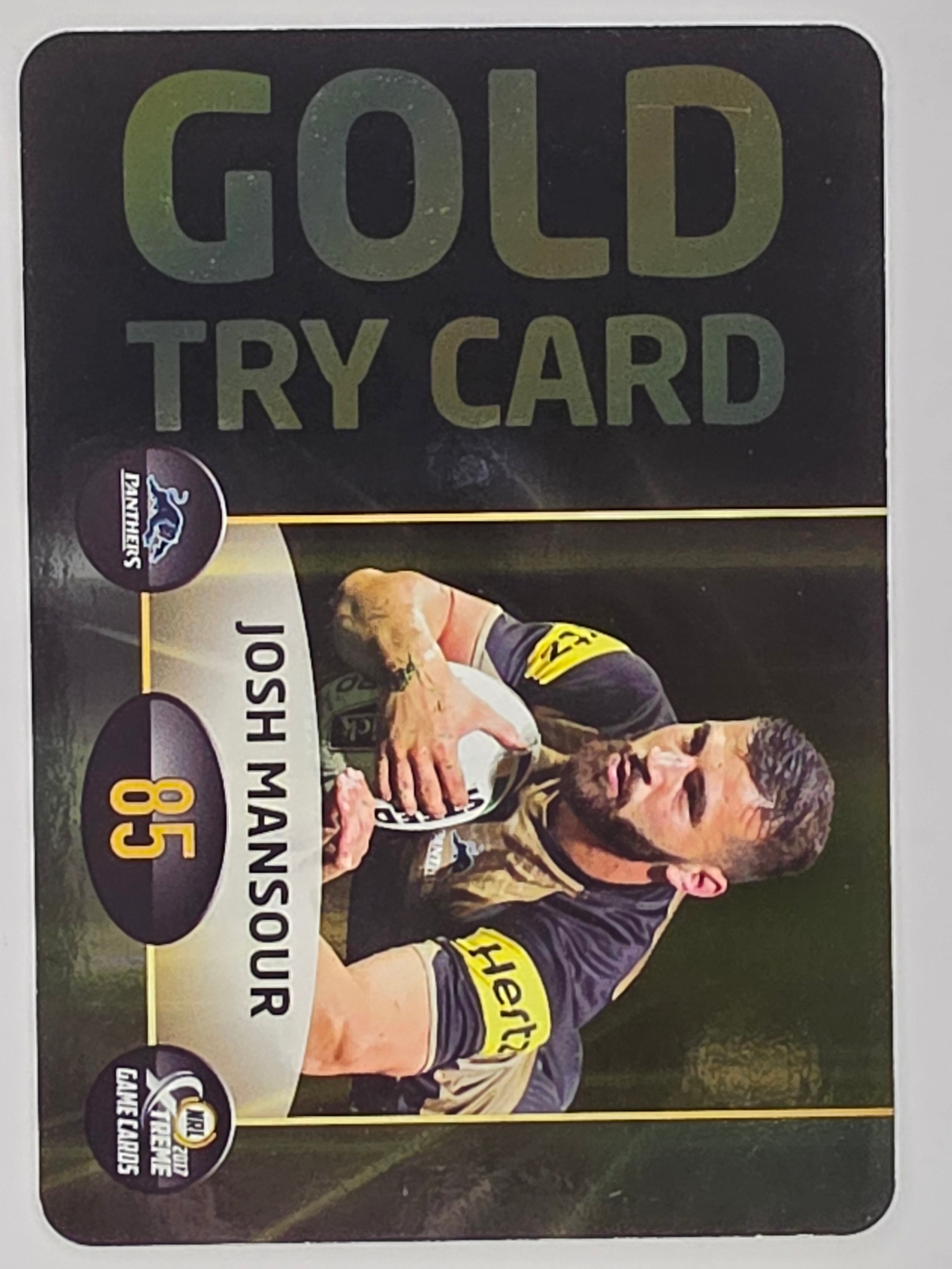 NRL 2017 Extreme | Power Cards #PC7 | Josh Mansour | Penrith Panthers