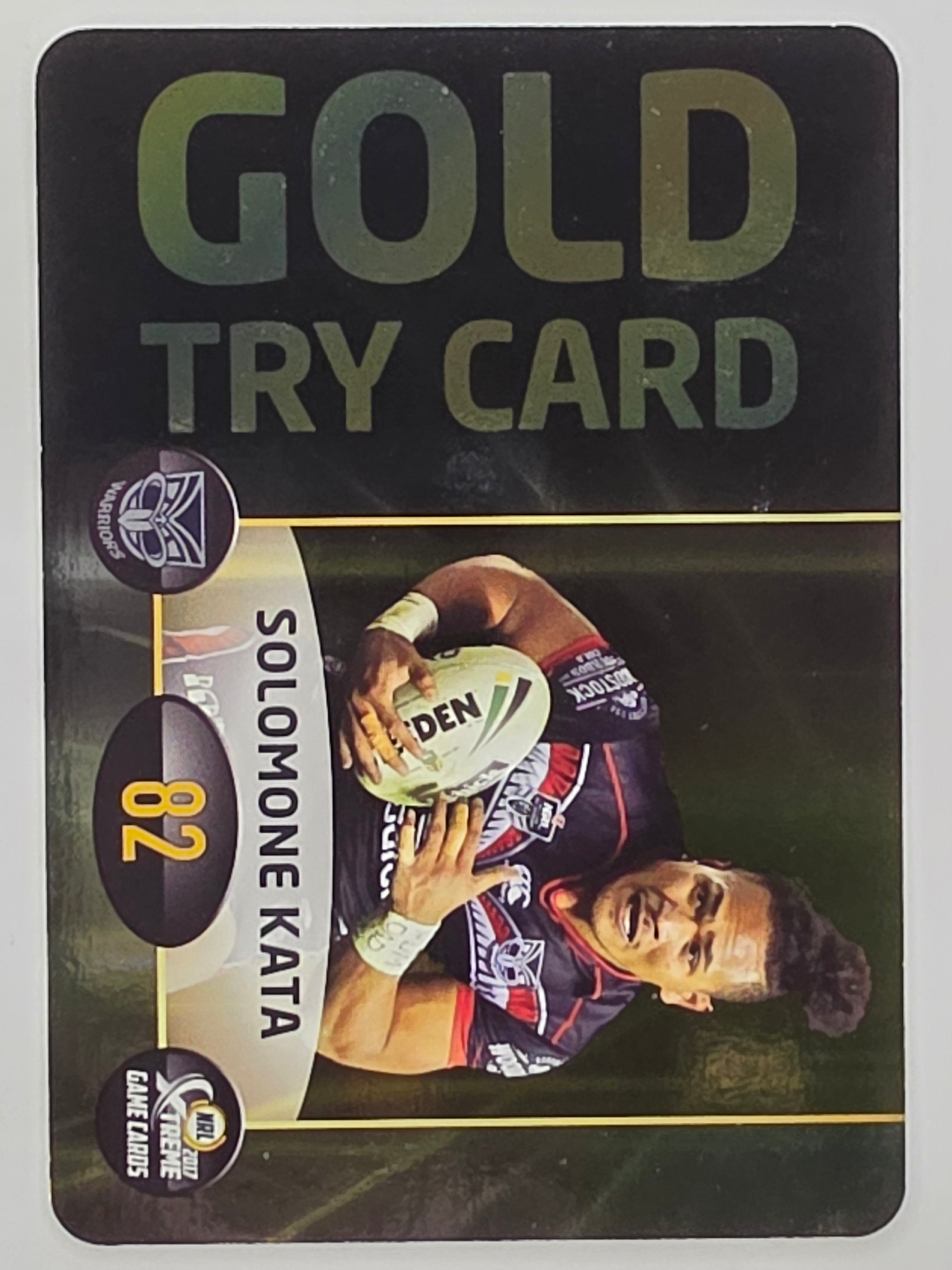 NRL 2017 Extreme | Power Cards #PC8 | Solomone Kata | New Zealand Warriors