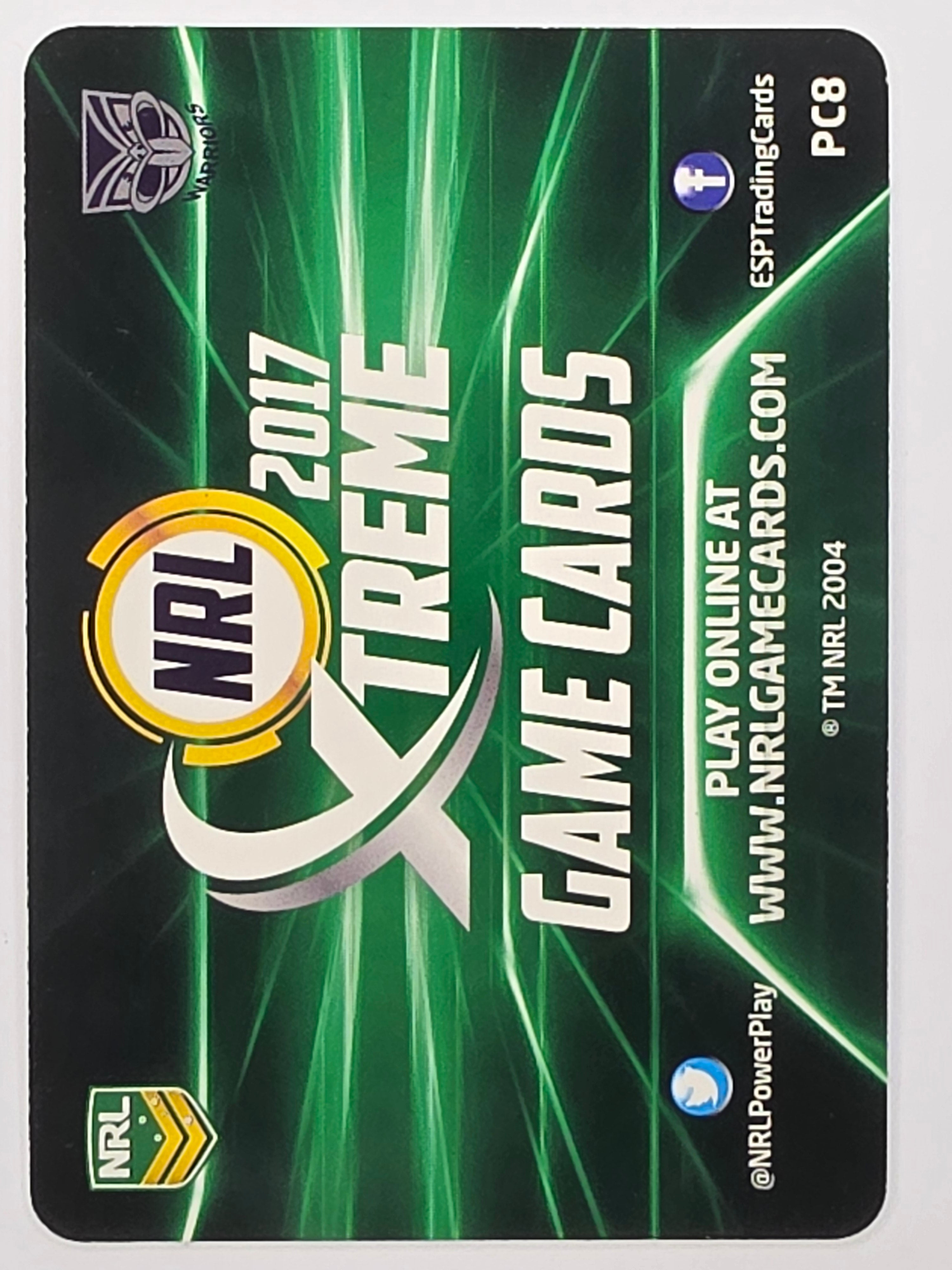 NRL 2017 Extreme | Power Cards #PC8 | Solomone Kata | New Zealand Warriors