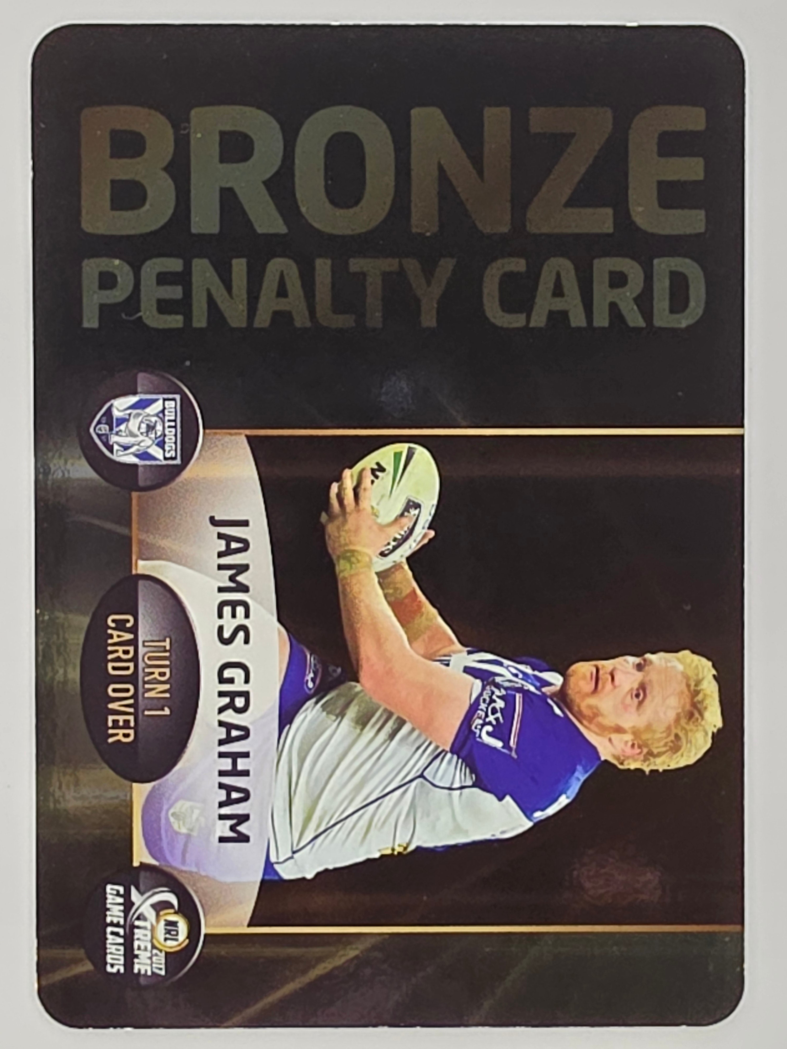 NRL 2017 Extreme | Power Cards #PC11 | James Graham | Canterbury Bulldogs
