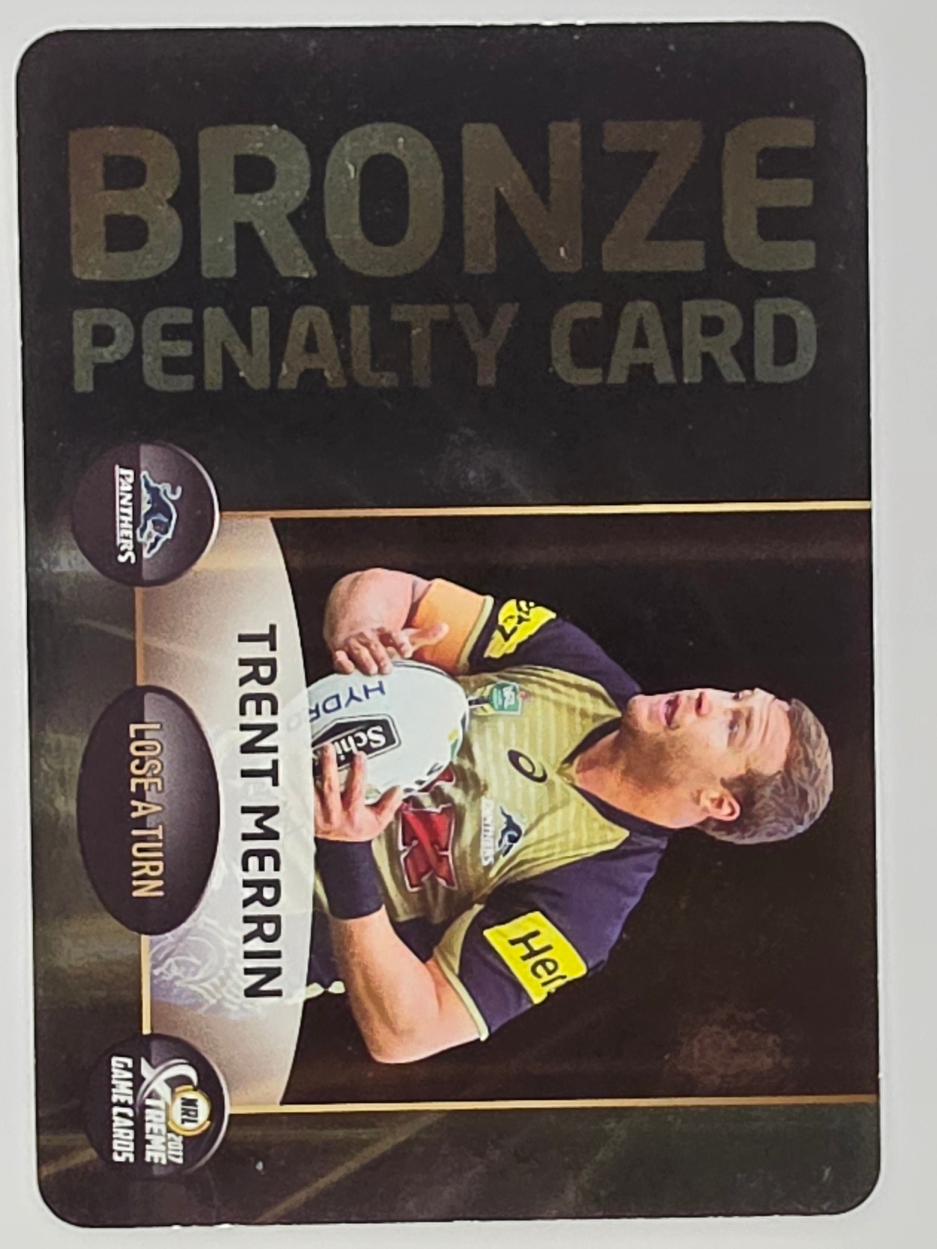 NRL 2017 Extreme | Power Cards #PC13 | Trent Merrin | Penrith Panthers
