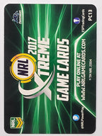 NRL 2017 Extreme | Power Cards #PC13 | Trent Merrin | Penrith Panthers