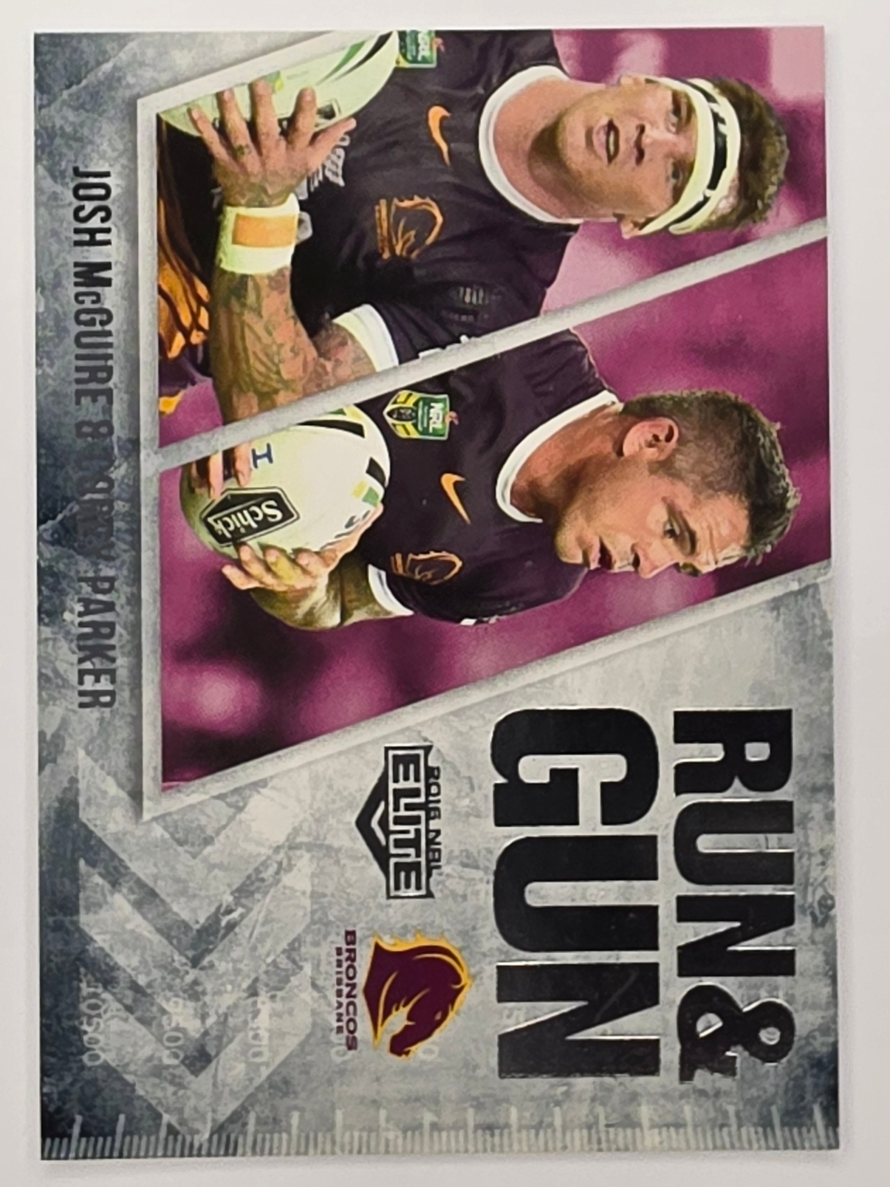 NRL 2016 Elite | Run & Gun #RG2 McGuire / Parker | Brisbane Broncos