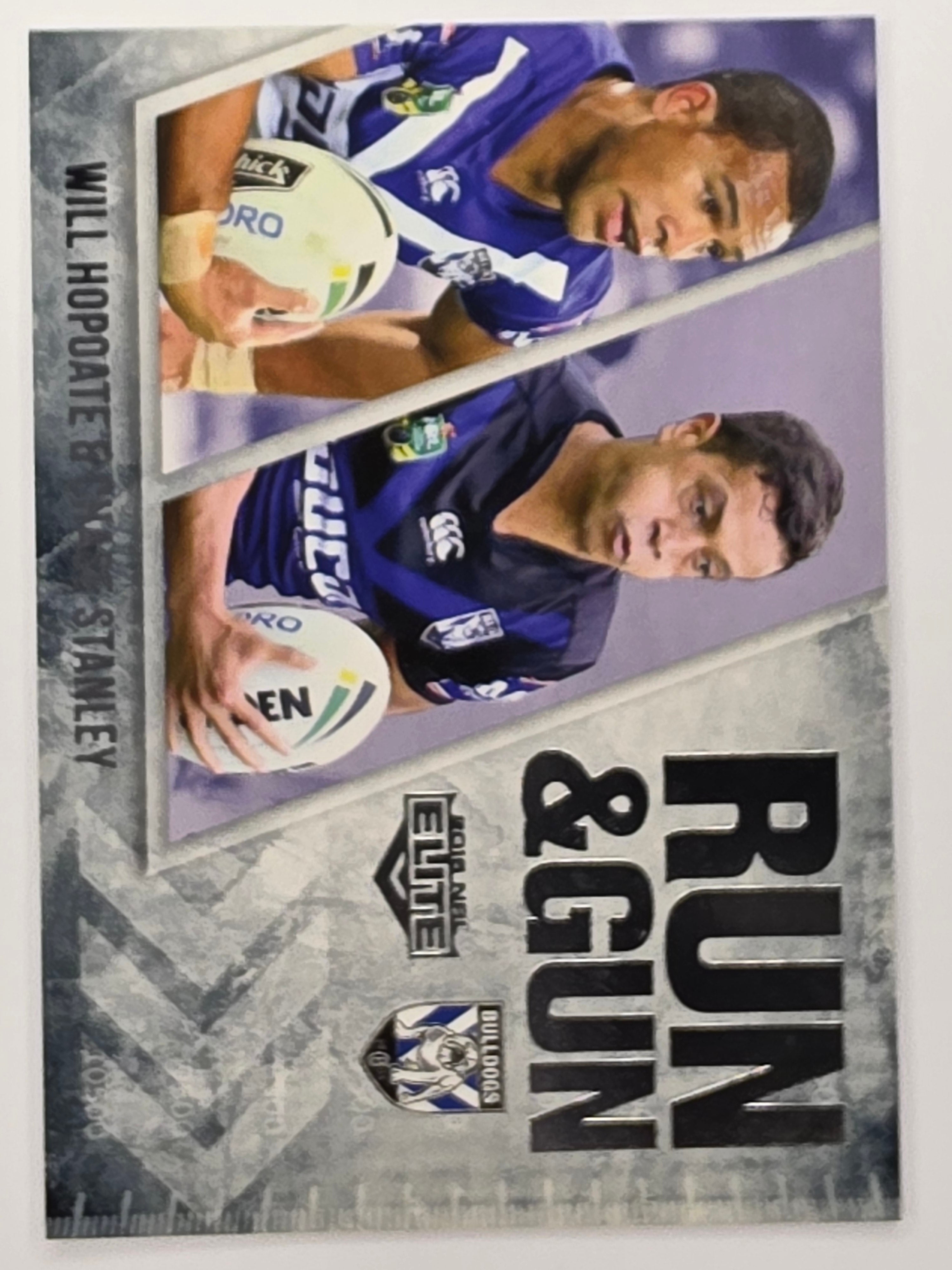 NRL 2016 Elite | Run & Gun #RG5 Hopoate / Stanley | Canterbury Bankstown Bulldogs