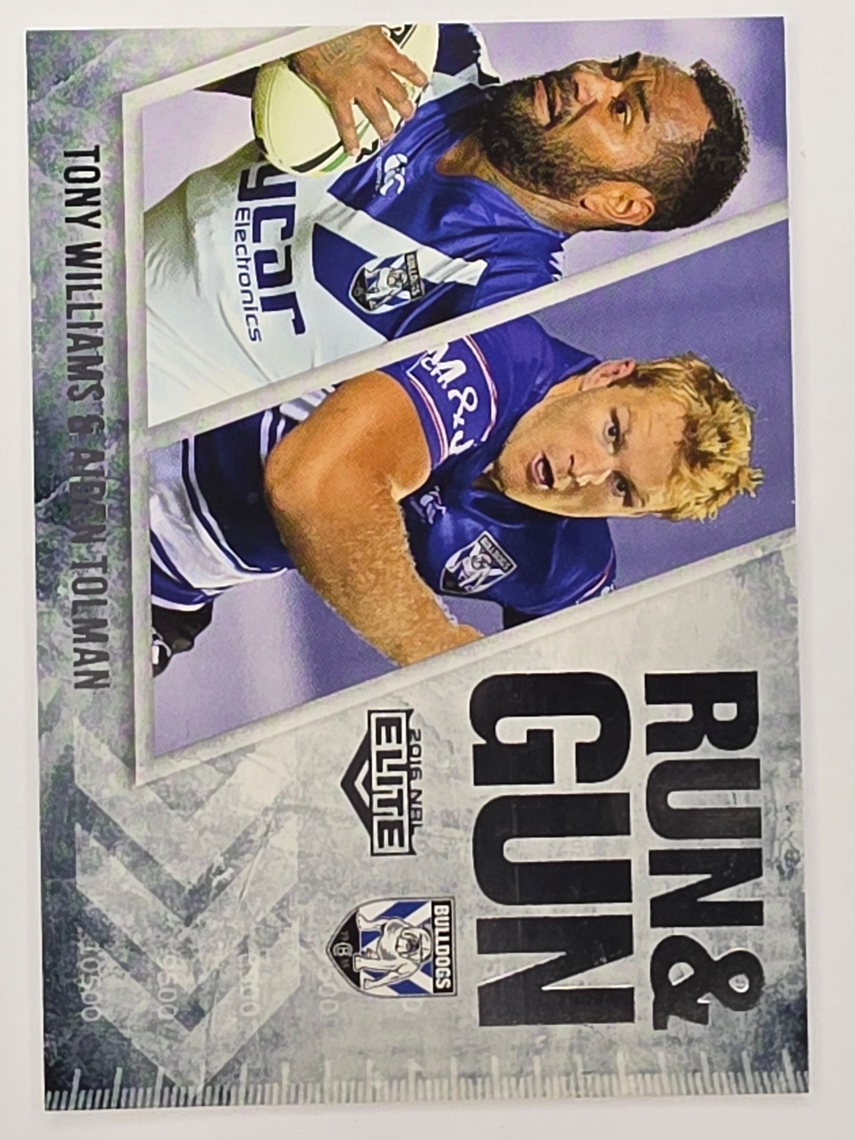 NRL 2016 Elite | Run & Gun #RG6 Williams / Tolman | Canterbury Bankstown Bulldogs