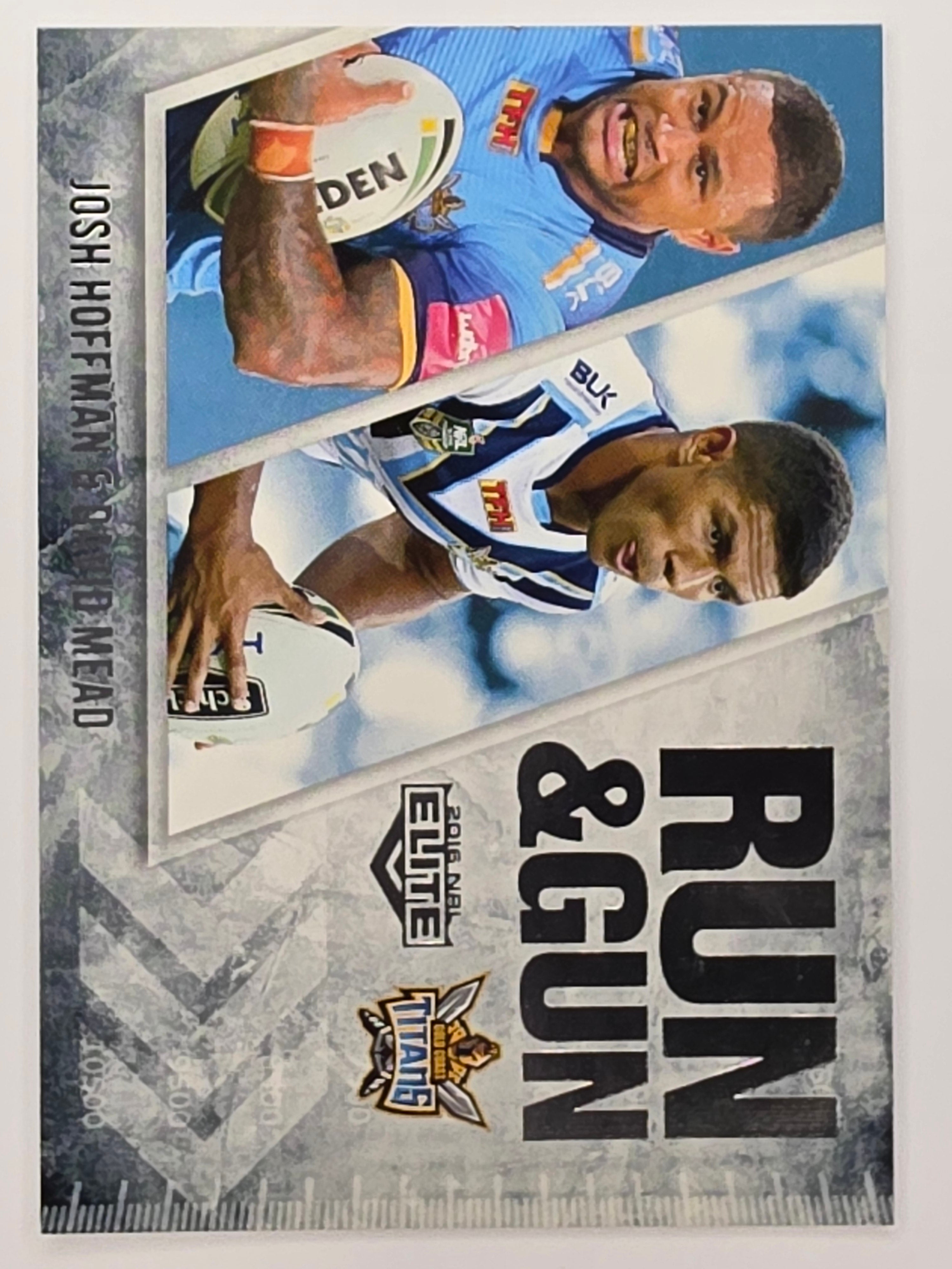 NRL 2016 Elite | Run & Gun #RG9 Hoffman / Mead | Gold Coast Titans