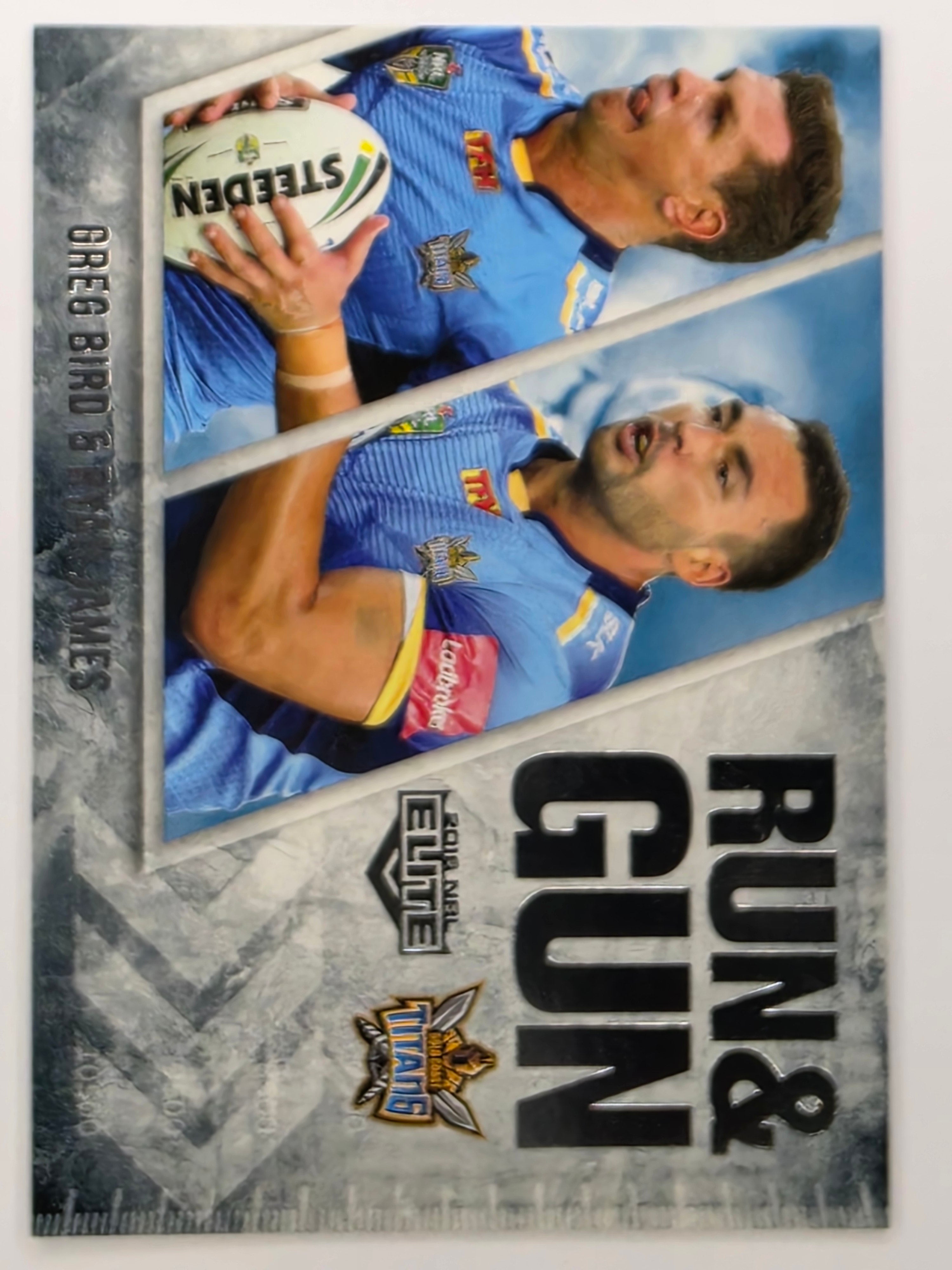 NRL 2016 Elite | Run & Gun #RG10 Bird / James | Gold Coast Titans