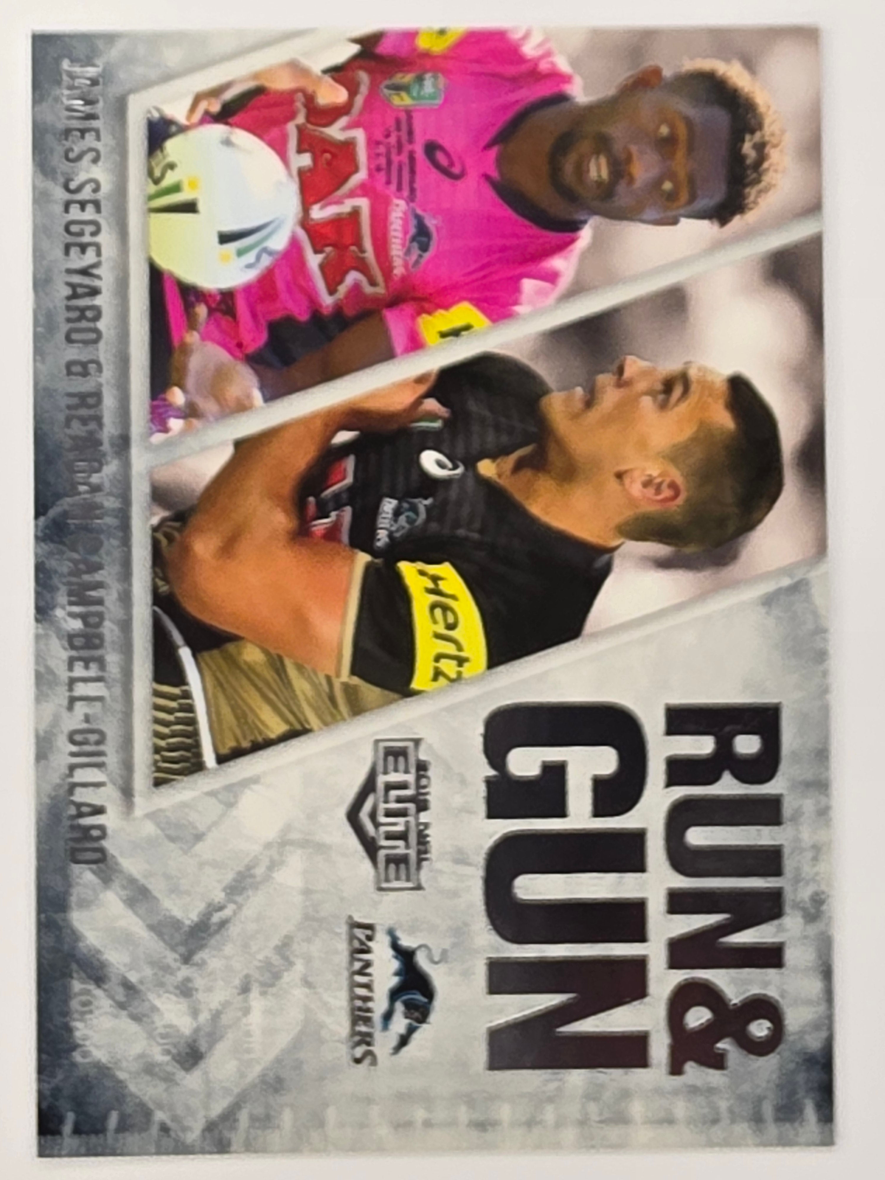 NRL 2016 Elite | Run & Gun #RG22 Segeyaro / Campbell-Gillard | Penrith Panthers