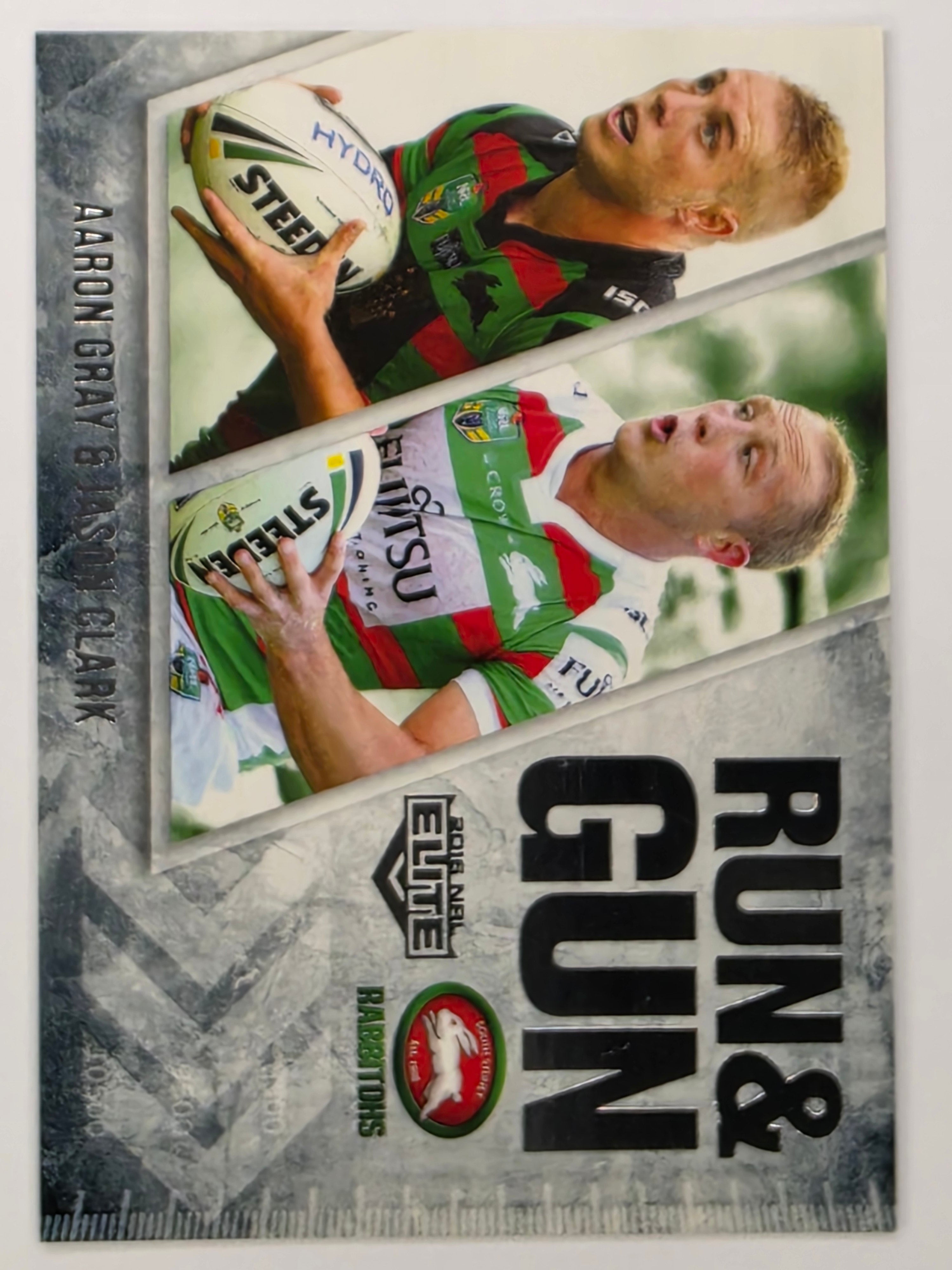 NRL 2016 Elite | Run & Gun #RG24 Gray / Clark | South Sydney Rabbitohs