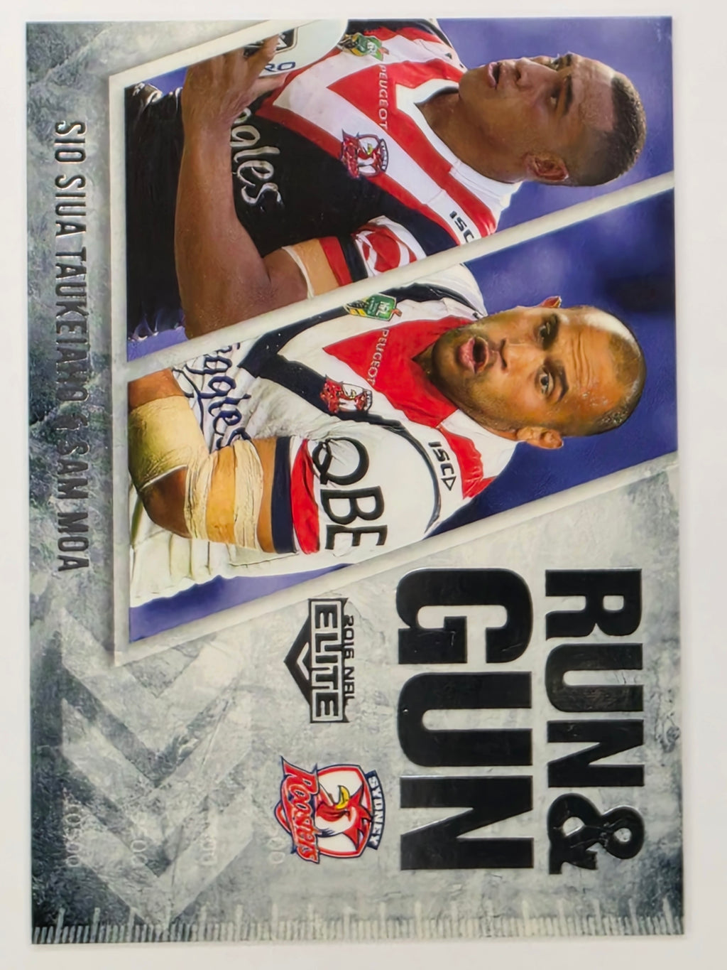 NRL 2016 Elite | Run & Gun #RG28 Taukeiaho / Moa | Sydney Roosters