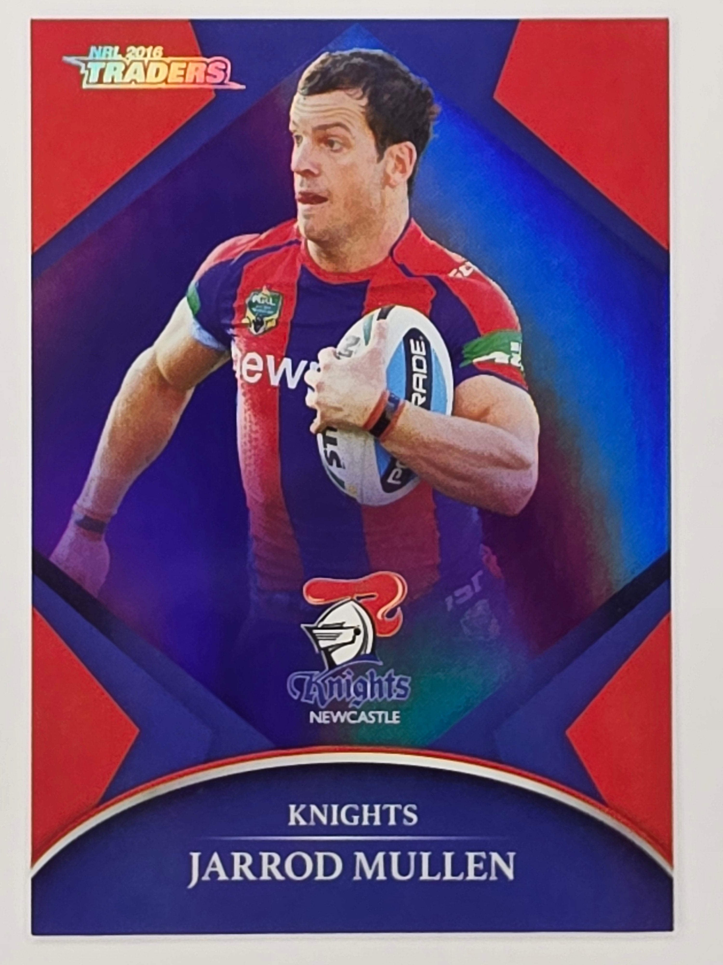 NRL 2016 Traders | Silver Parallel #P075 Jarrod Mullen Newcastle Knights