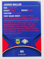 NRL 2016 Traders | Silver Parallel #P075 Jarrod Mullen Newcastle Knights