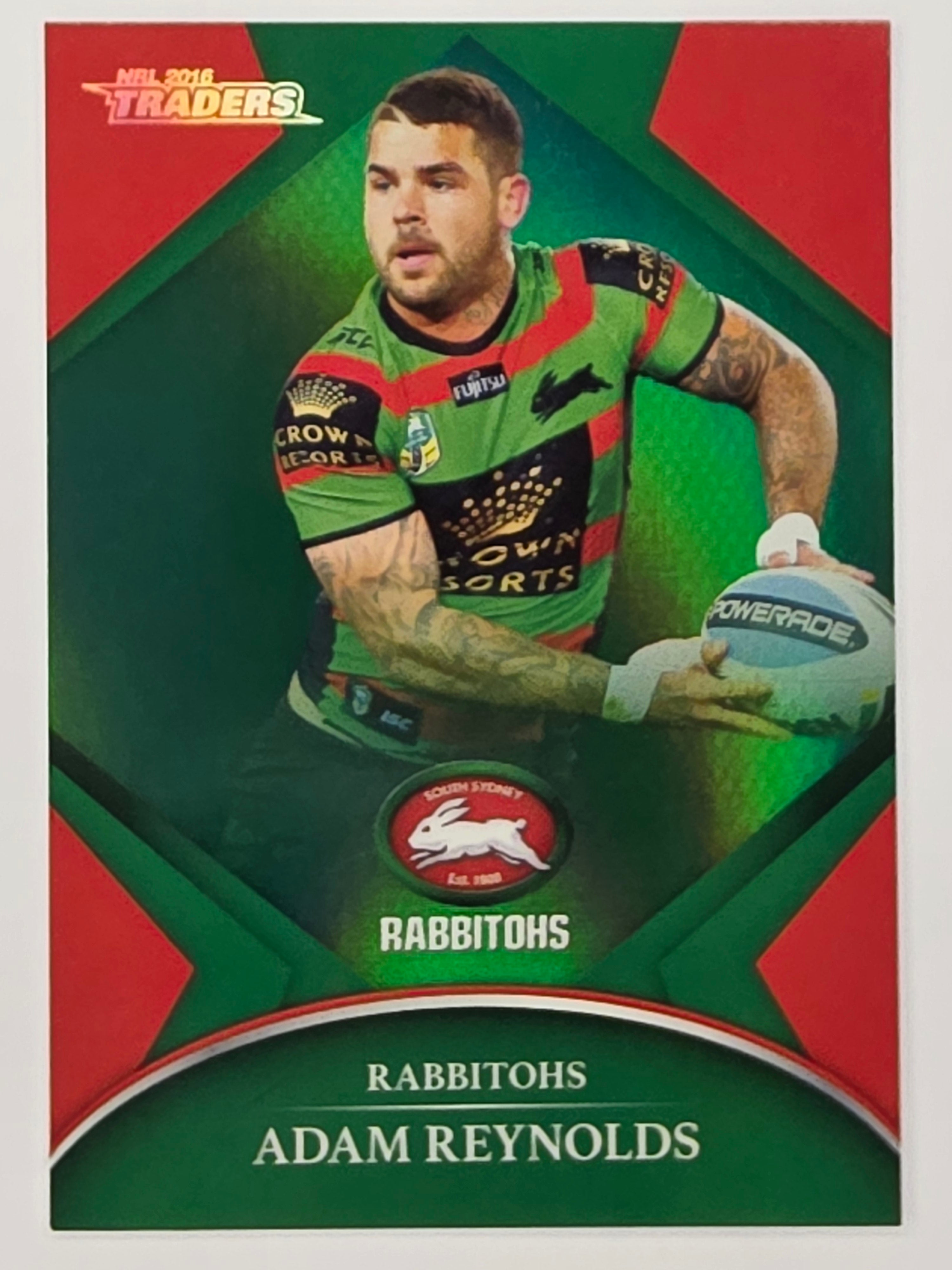 NRL 2016 Traders | Silver Parallel #P119 Adam Reynolds South Sydney Rabbitohs