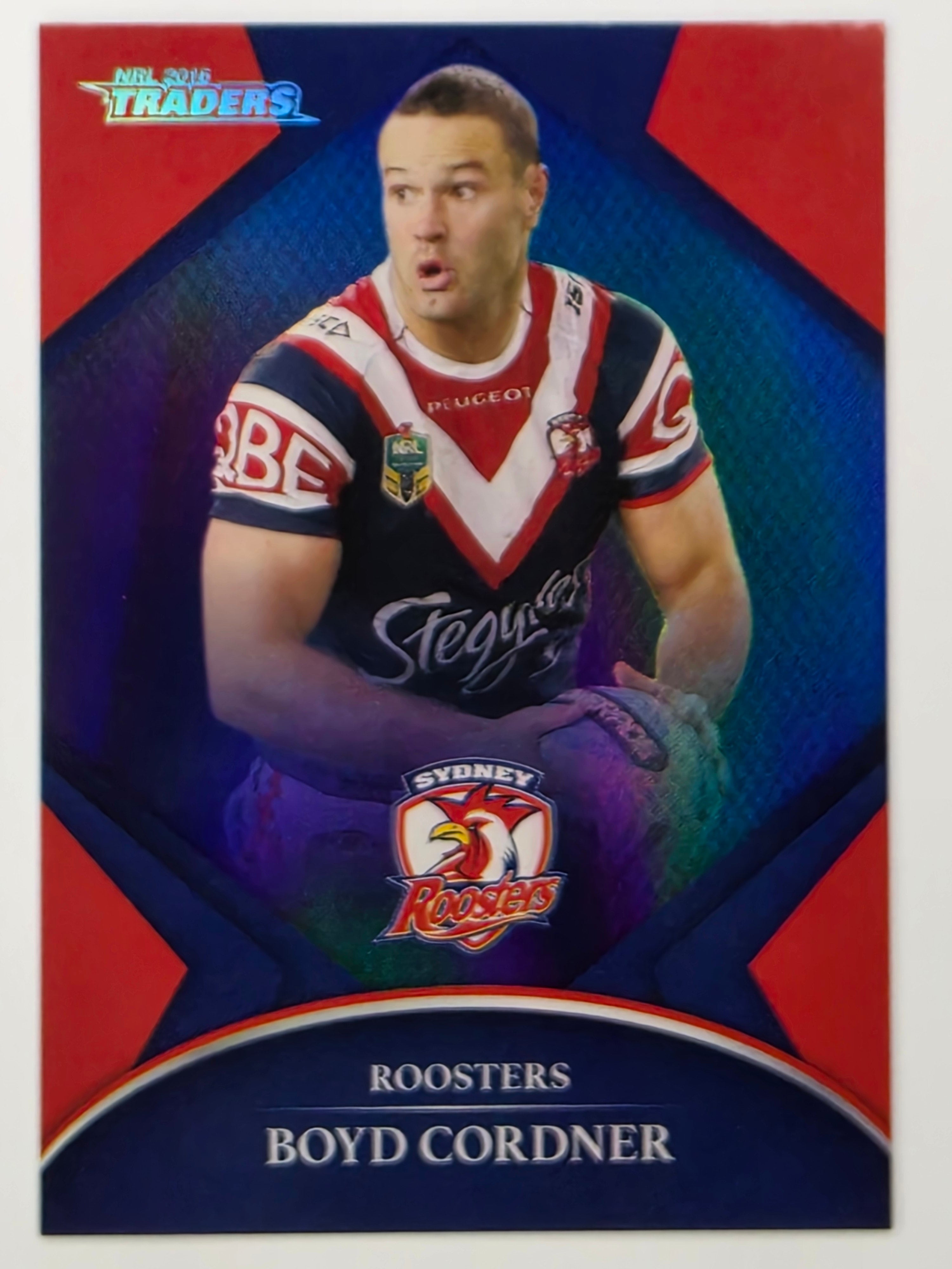 NRL 2016 Traders | Silver Parallel #P133 Boyd Cordner Sydney Roosters