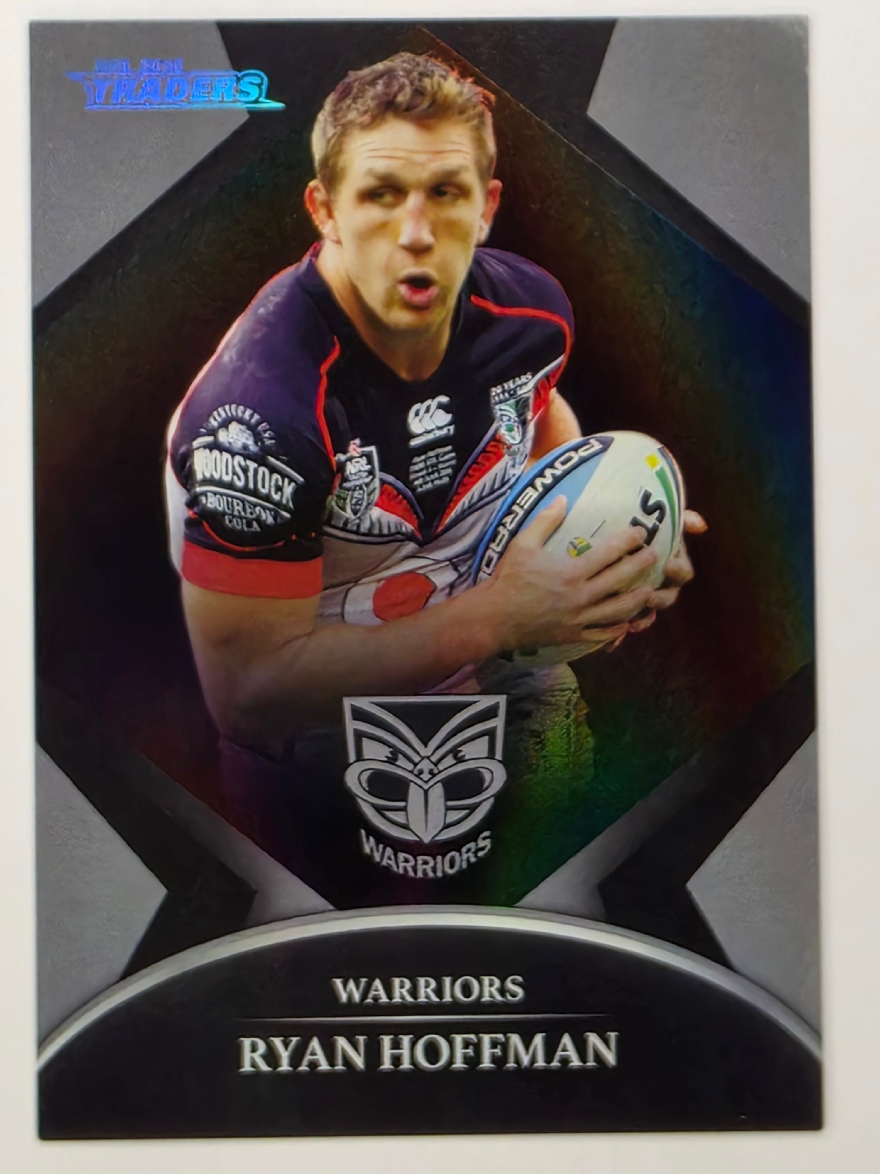 NRL 2016 Traders | Silver Parallel #P142 Ryan Hoffman New Zealand Warriors
