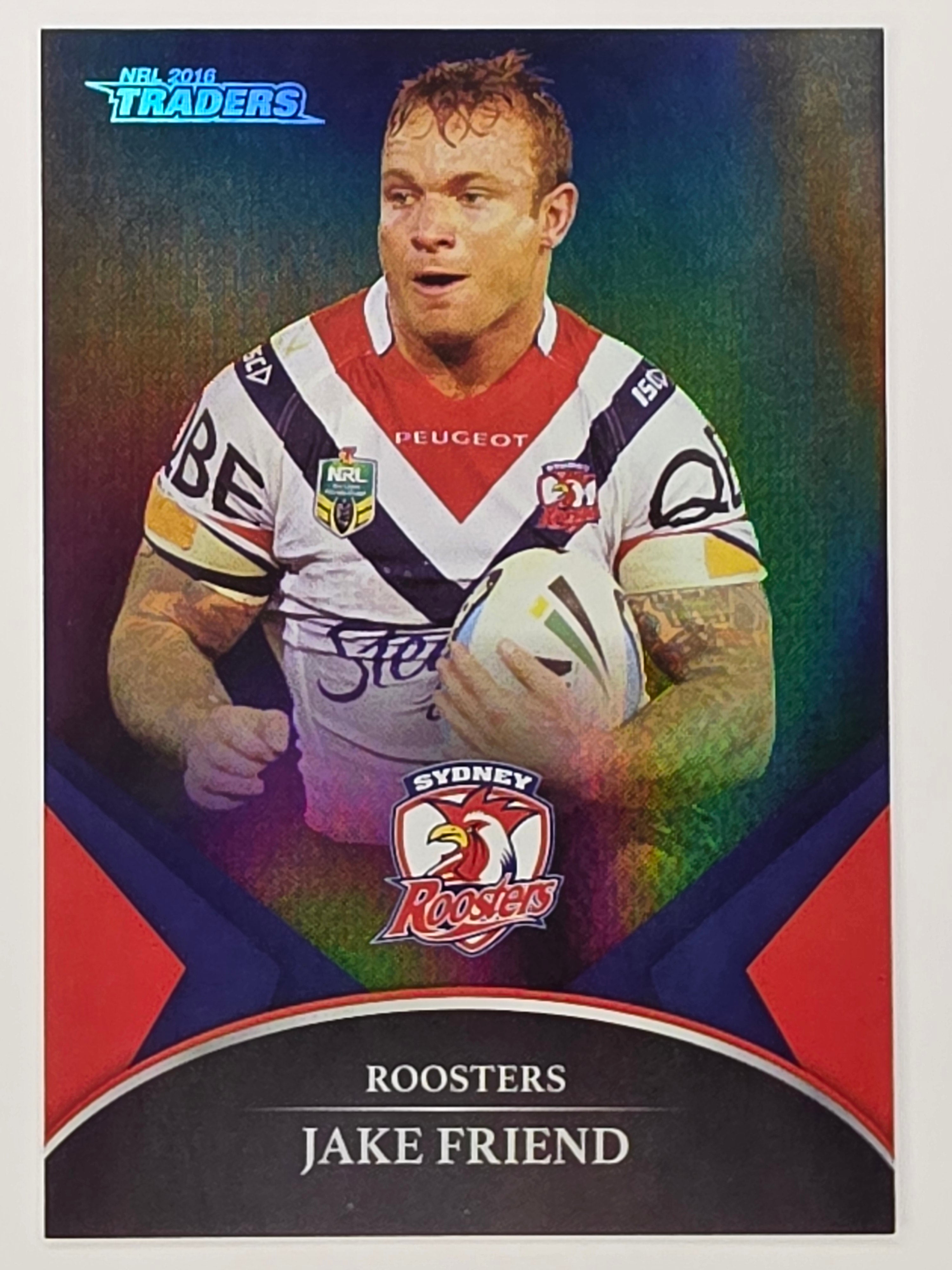 NRL 2016 Traders | Black Parallel #PS067 Jake Friend Sydney Roosters