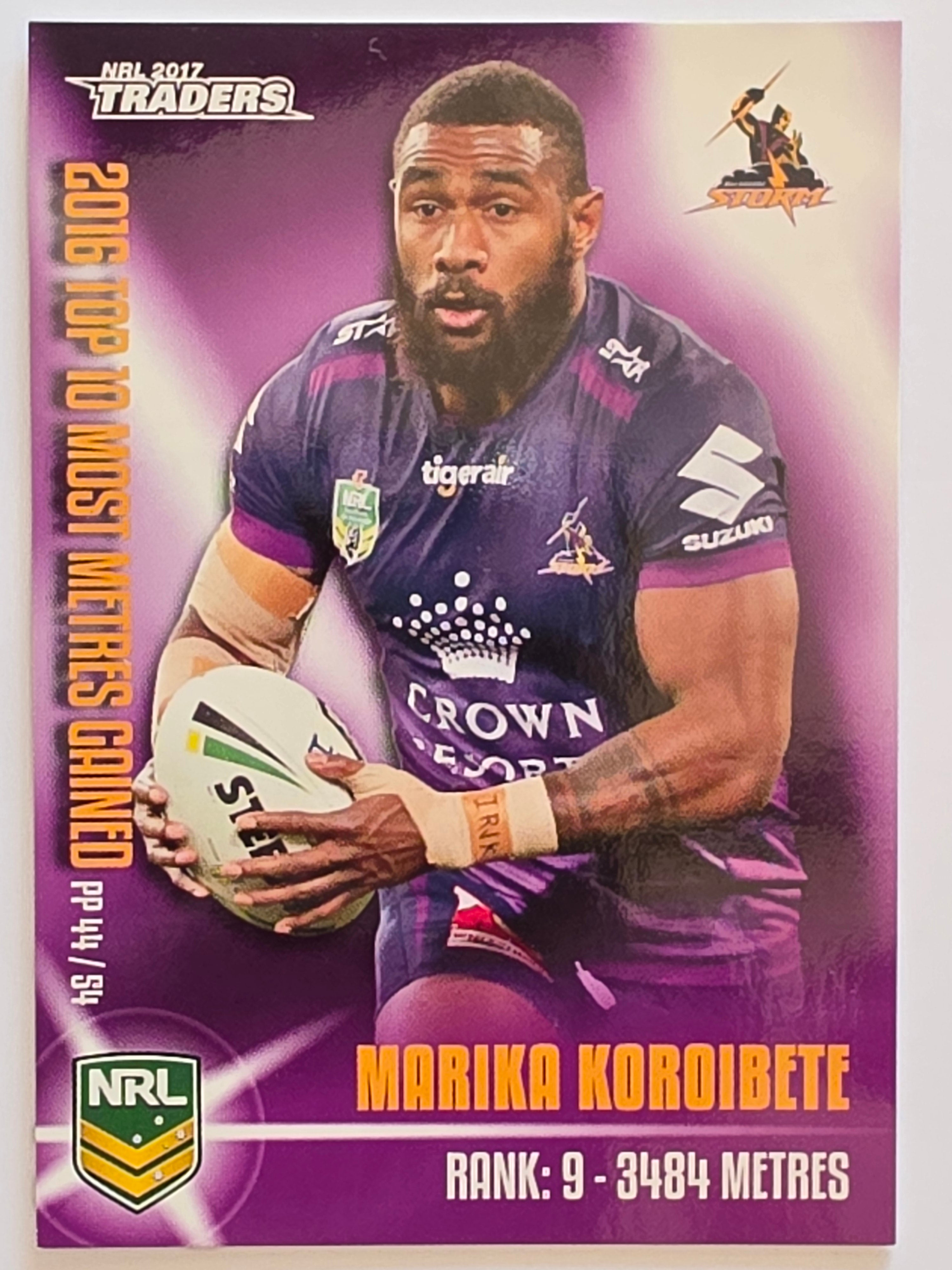 NRL 2017 Traders | Pieces of the Puzzle #PP44 | Marika Koroibete | Melbourne Storm