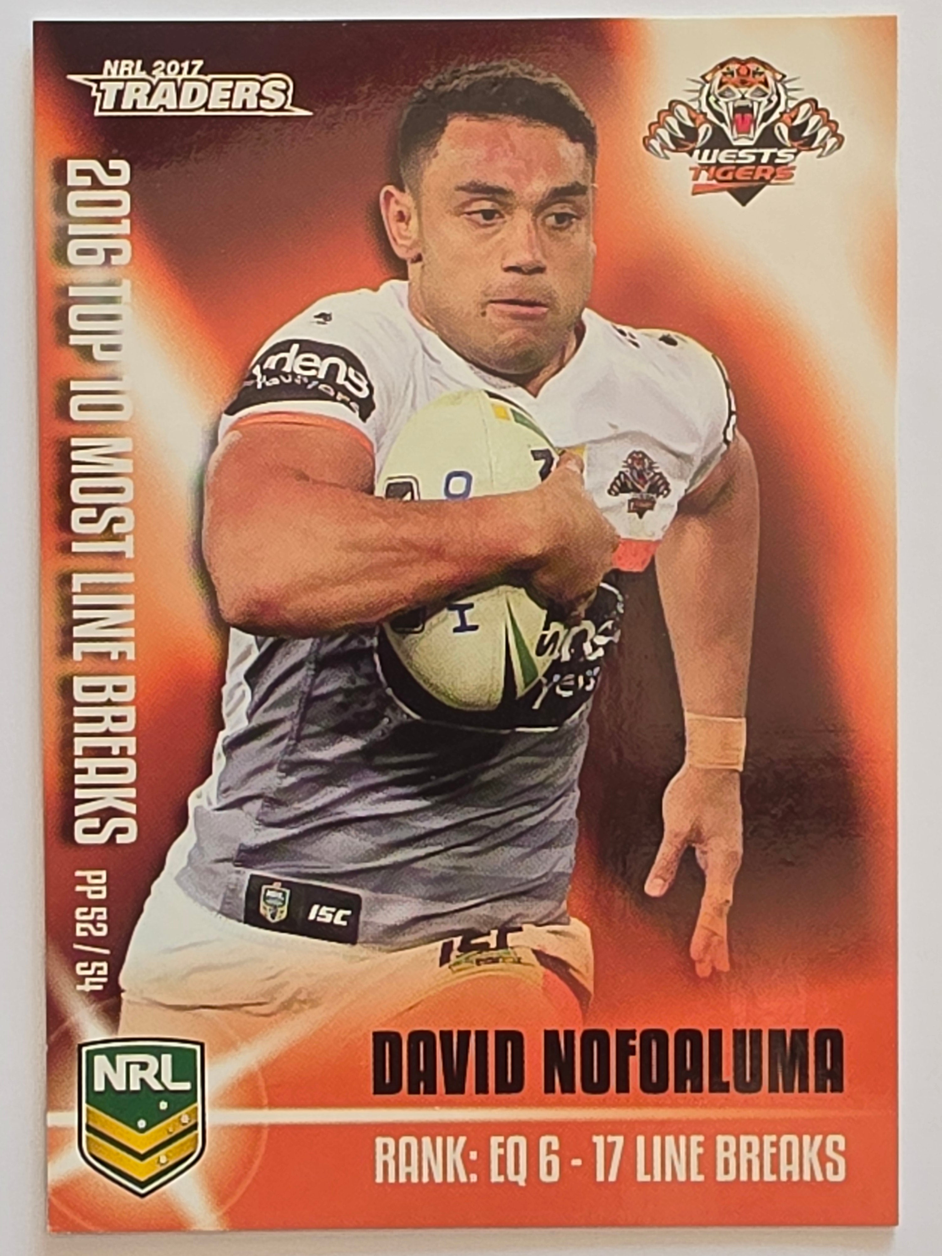 NRL 2017 Traders | Pieces of the Puzzle #PP52 | David Nofoaluma | Wests Tigers