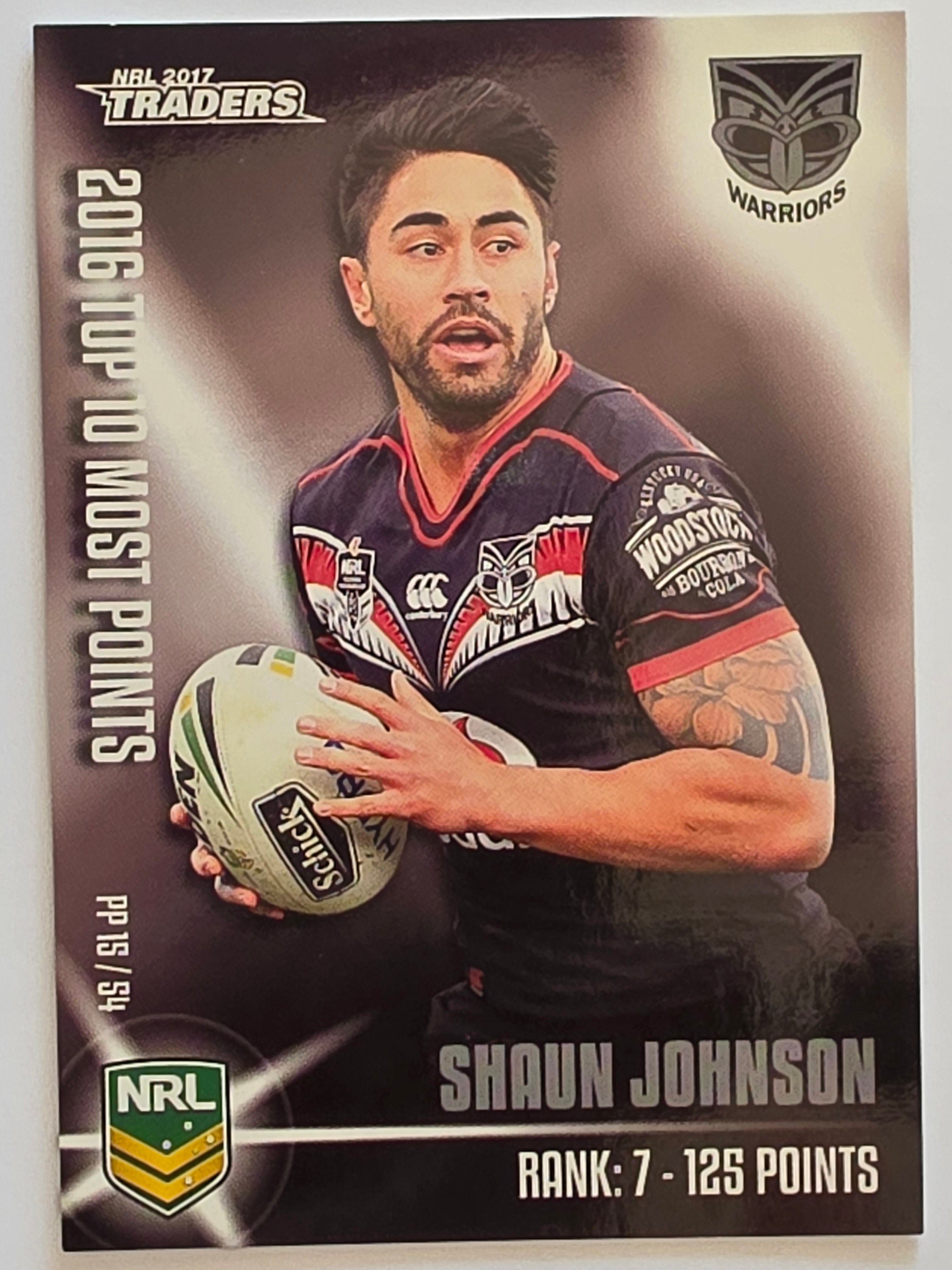 NRL 2017 Traders | Pieces of the Puzzle #PP15 | Shaun Johnson | New Zealand Warriors