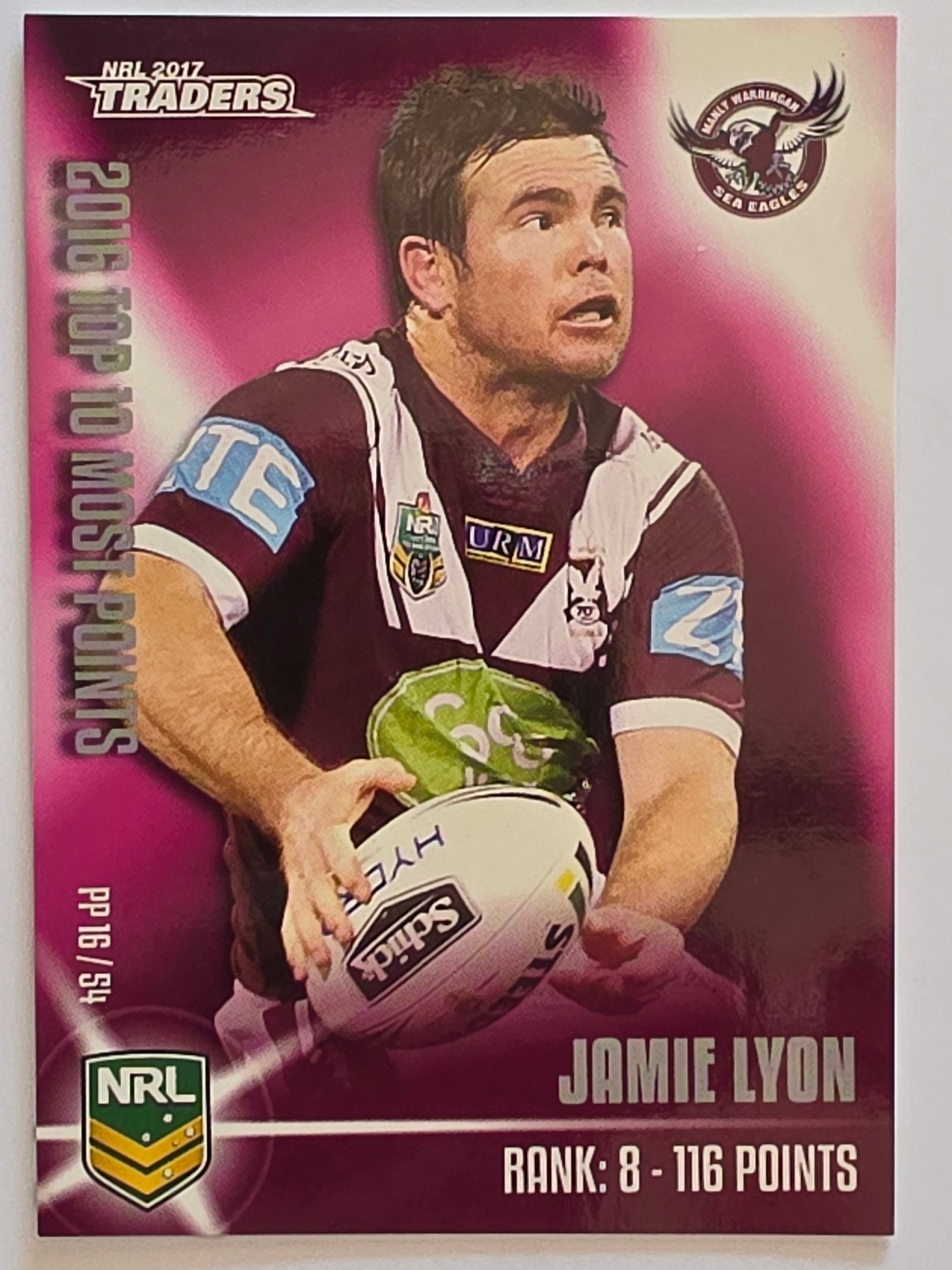 NRL 2017 Traders | Pieces of the Puzzle #PP16 | Jamie Lyon | Manly Warringah Sea Eagles