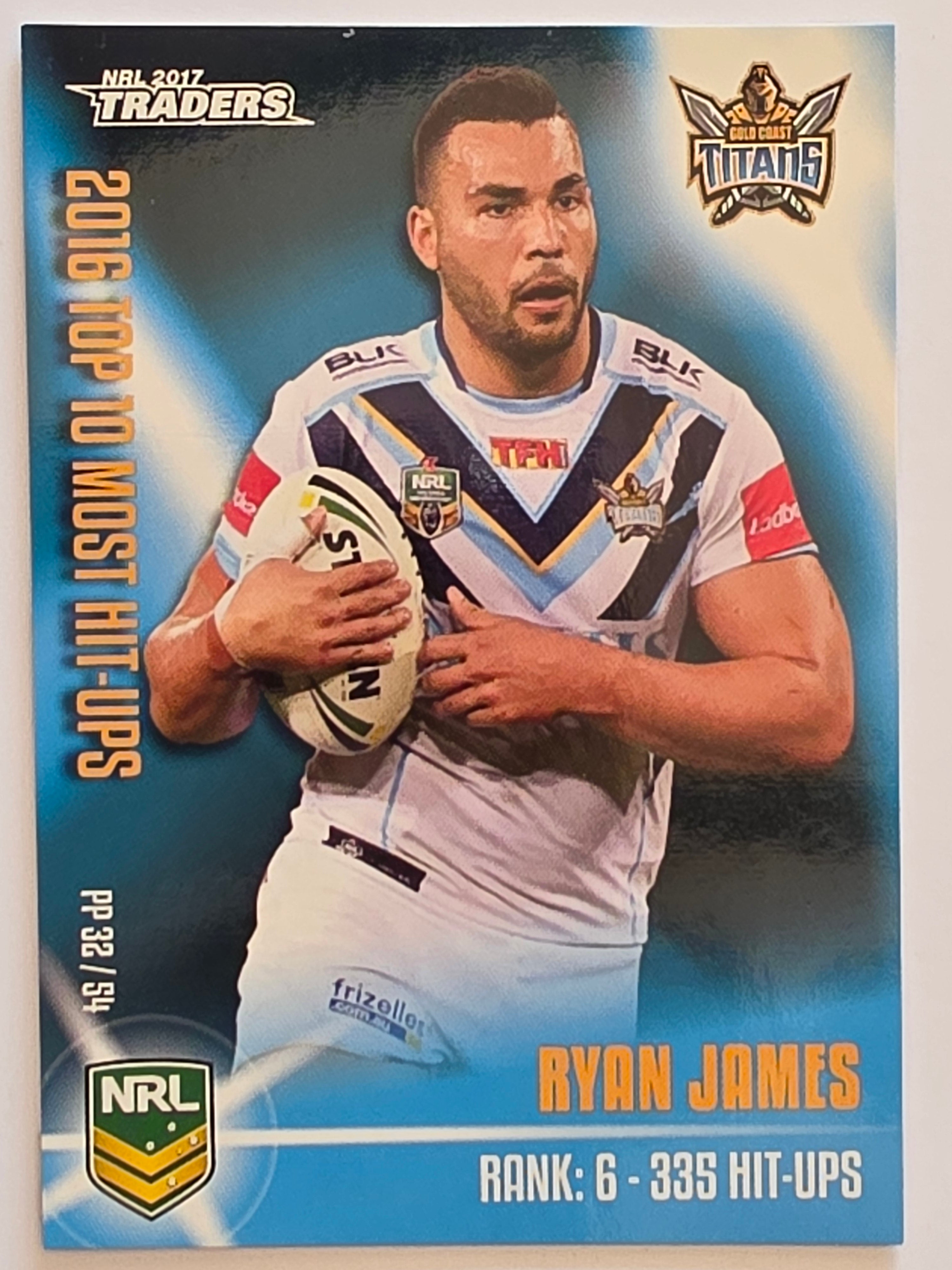 NRL 2017 Traders | Pieces of the Puzzle #PP32 | Ryan James | Gold Coast Titans