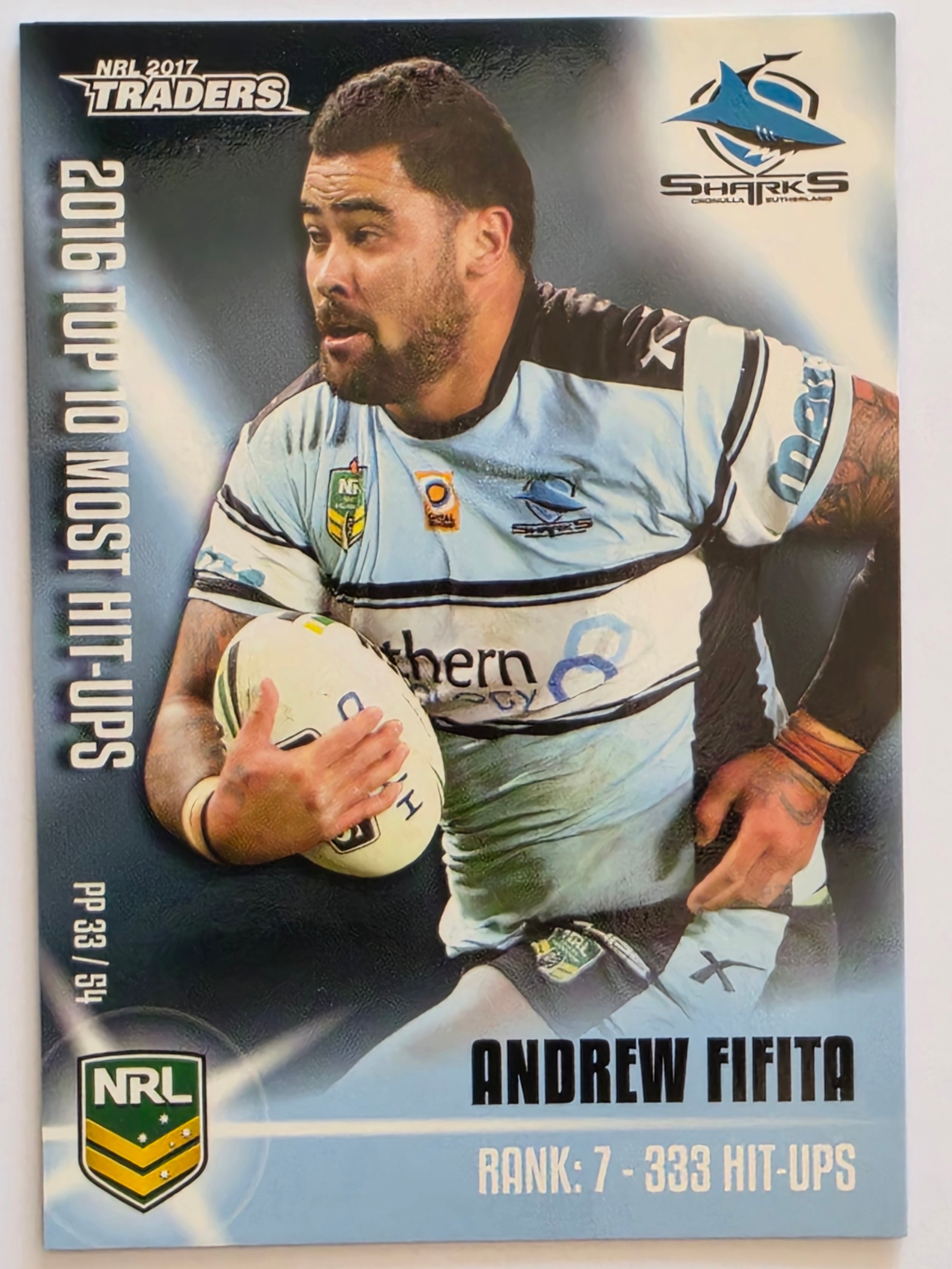NRL 2017 Traders | Pieces of the Puzzle #PP33 | Andrew Fifita | Cronulla-Sutherland Sharks