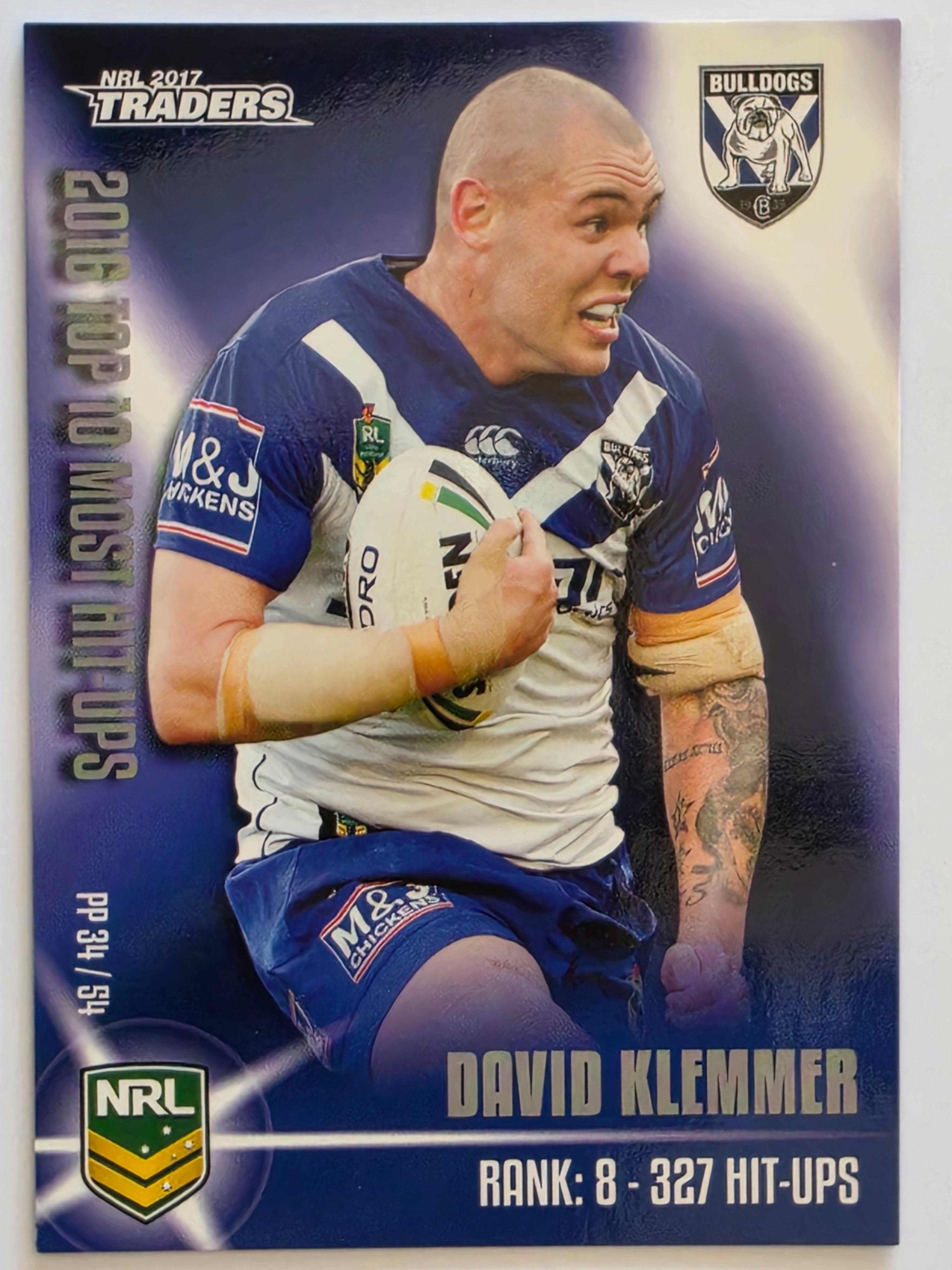 NRL 2017 Traders | Pieces of the Puzzle #PP34 | David Klemmer | Canterbury-Bankstown Bulldogs