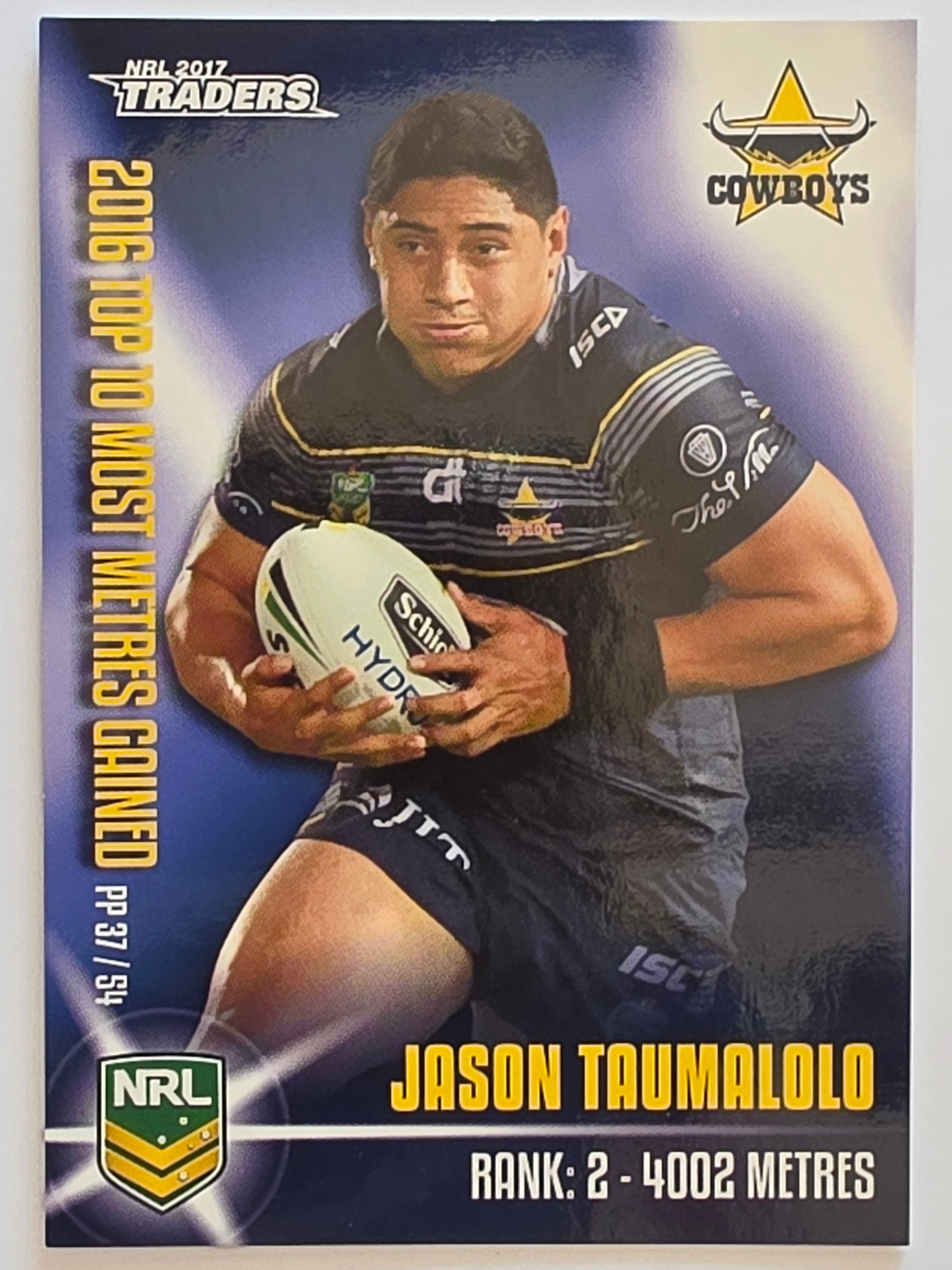 NRL 2017 Traders | Pieces of the Puzzle #PP37 | Jason Taumalolo | North Queensland Cowboys