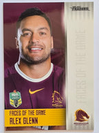 NRL 2017 Traders | Faces of the Game #FG1 | Alex Glenn | Brisbane Broncos