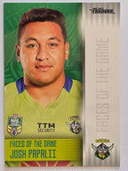 NRL 2017 Traders | Faces of the Game #FG4 | Josh Papalii | Canberra Raiders