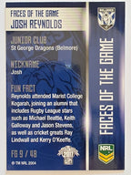 NRL 2017 Traders | Faces of the Game #FG9 | Josh Reynolds | Canterbury-Bankstown Bulldogs
