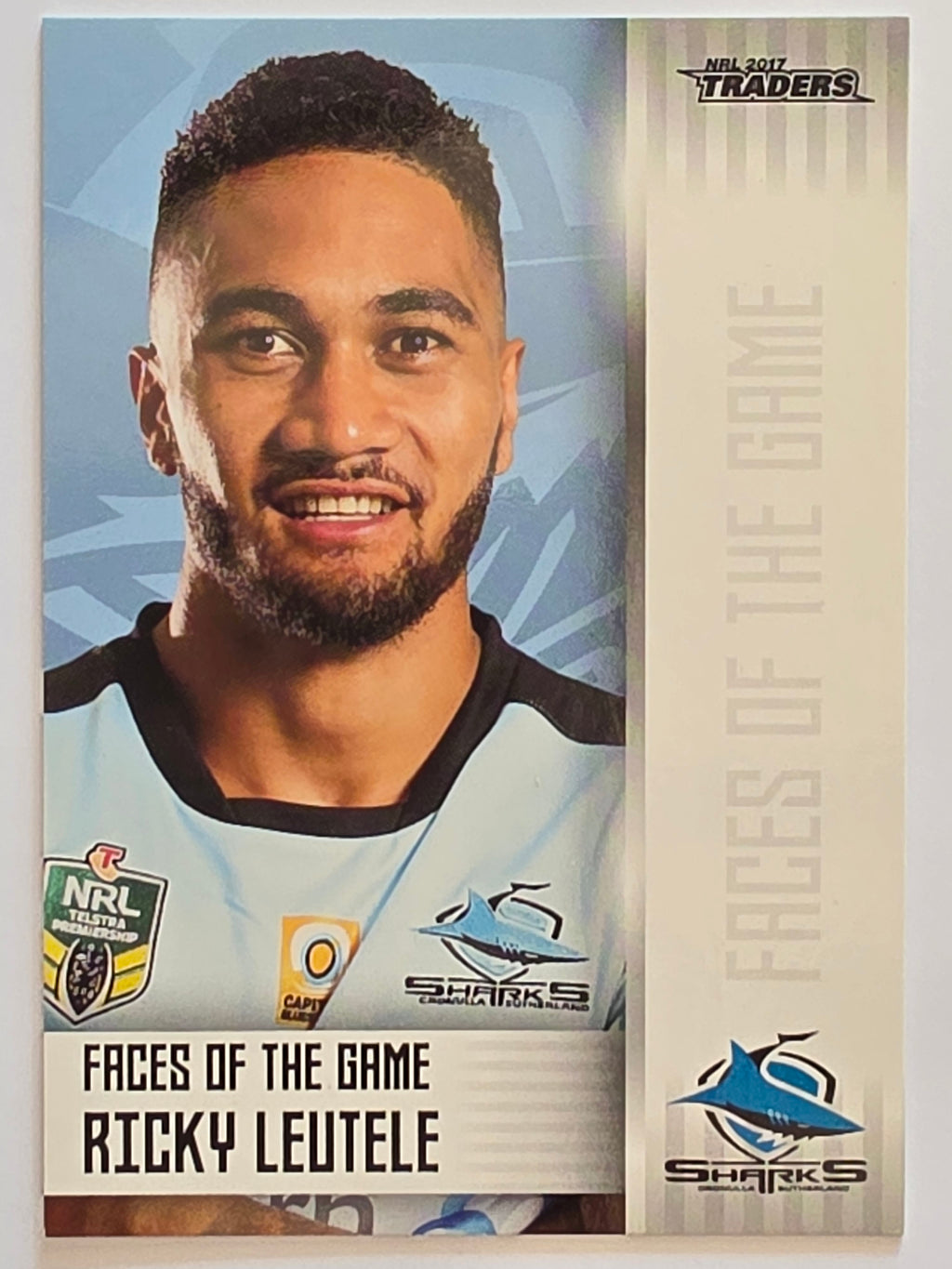 NRL 2017 Traders | Faces of the Game #FG10 | Ricky Leutele | Cronulla-Sutherland Sharks