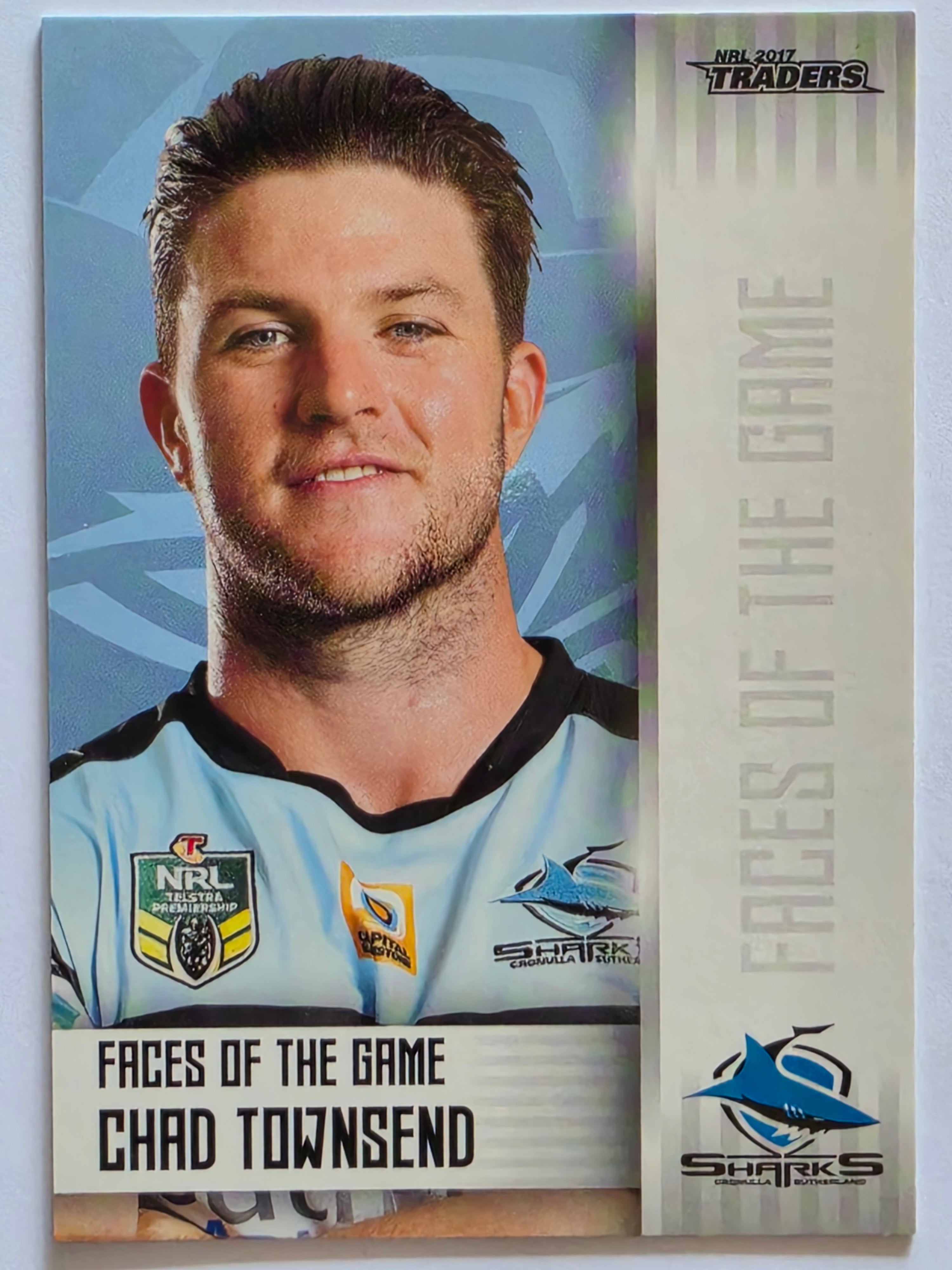NRL 2017 Traders | Faces of the Game #FG12 | Chad Townsend | Cronulla-Sutherland Sharks