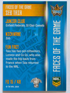 NRL 2017 Traders | Faces of the Game #FG15 | Zeb Taia | Gold Coast Titans