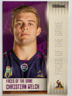 NRL 2017 Traders | Faces of the Game #FG21 | Christian Welch | Melbourne Storm