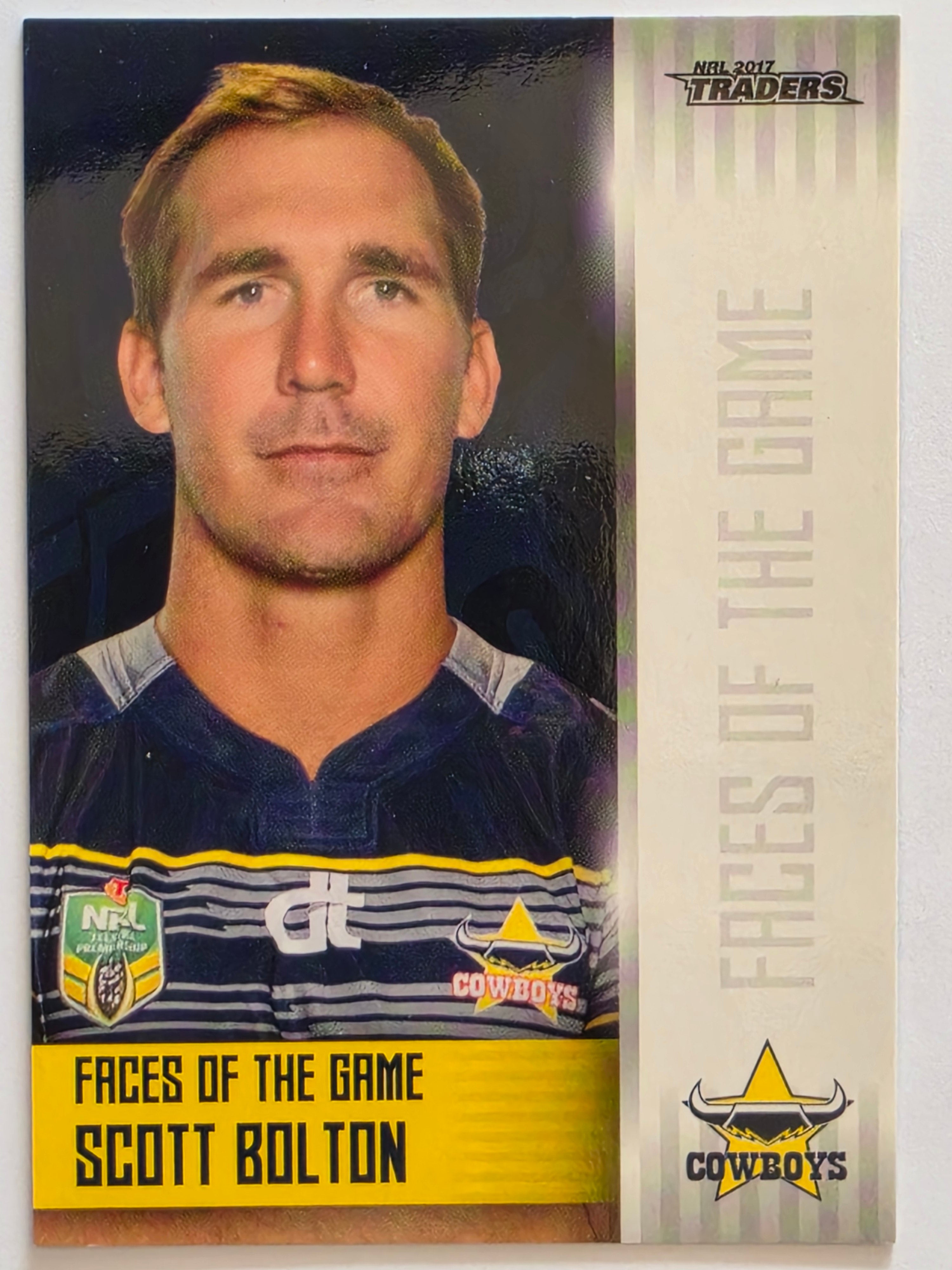 NRL 2017 Traders | Faces of the Game #FG25 | Scott Bolton | North Queensland Cowboys