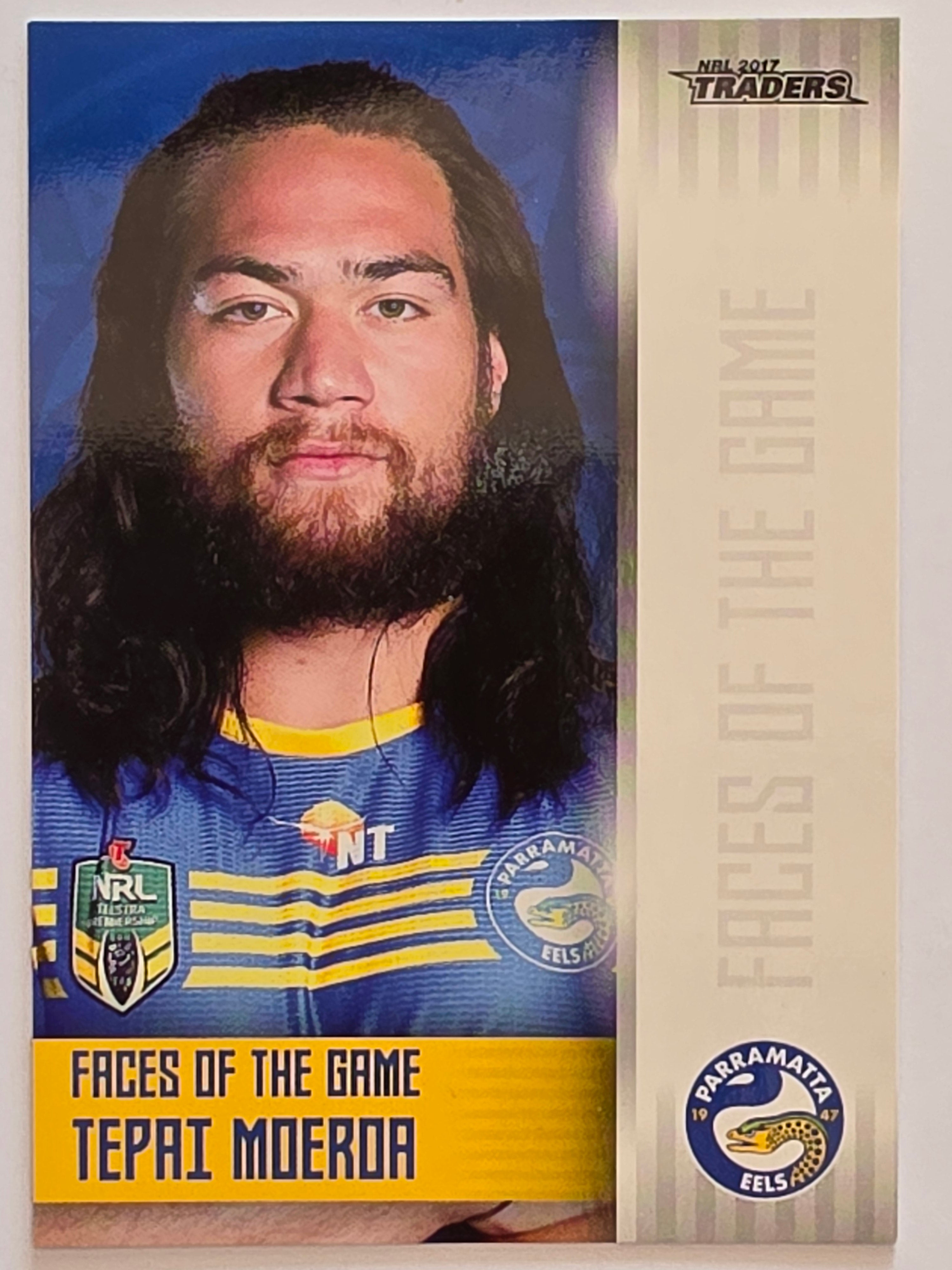 NRL 2017 Traders | Faces of the Game #FG28 | Tepai Moeroa | Parramatta Eels