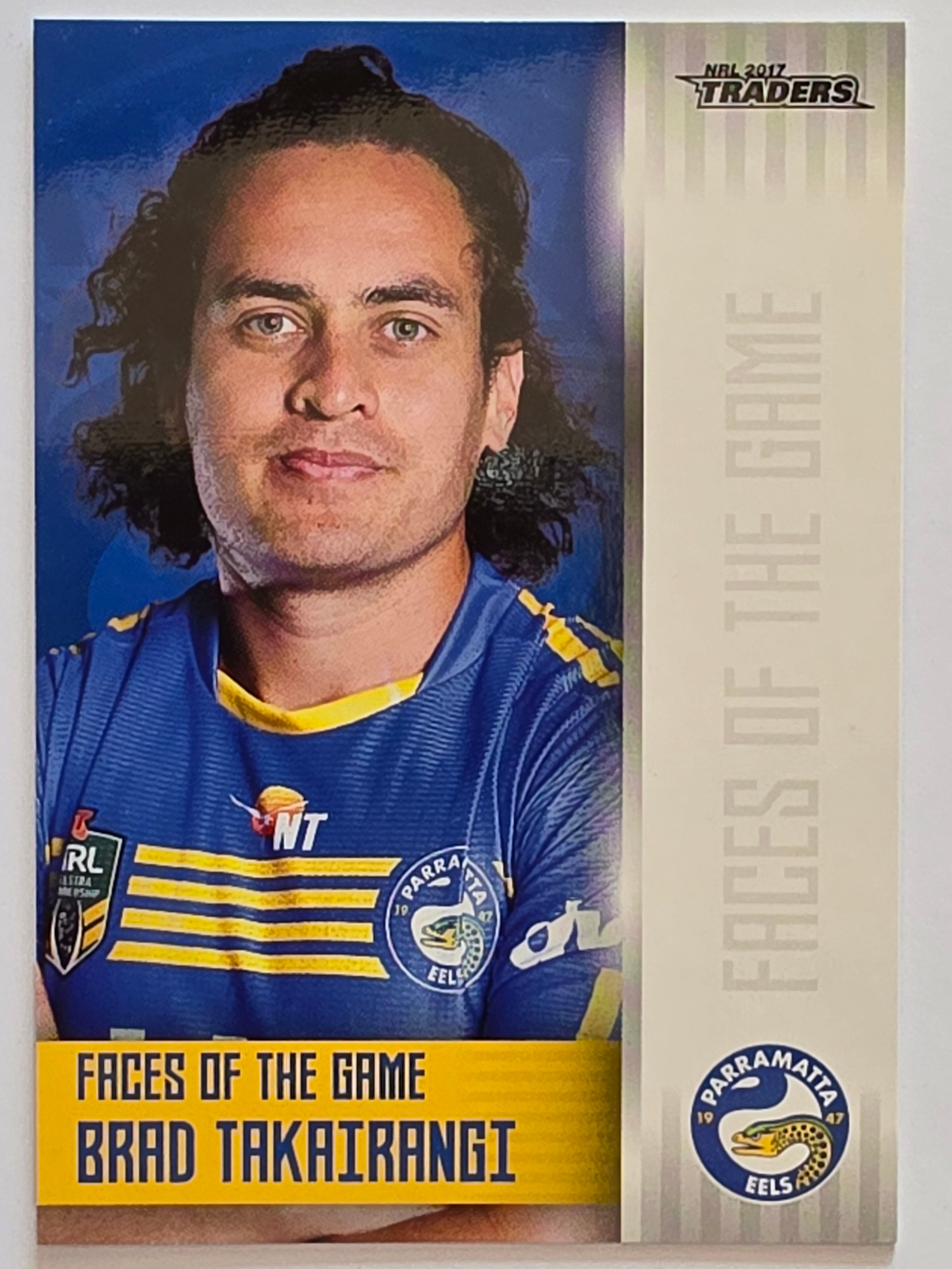 NRL 2017 Traders | Faces of the Game #FG30 | Brad Takairangi | Parramatta Eels