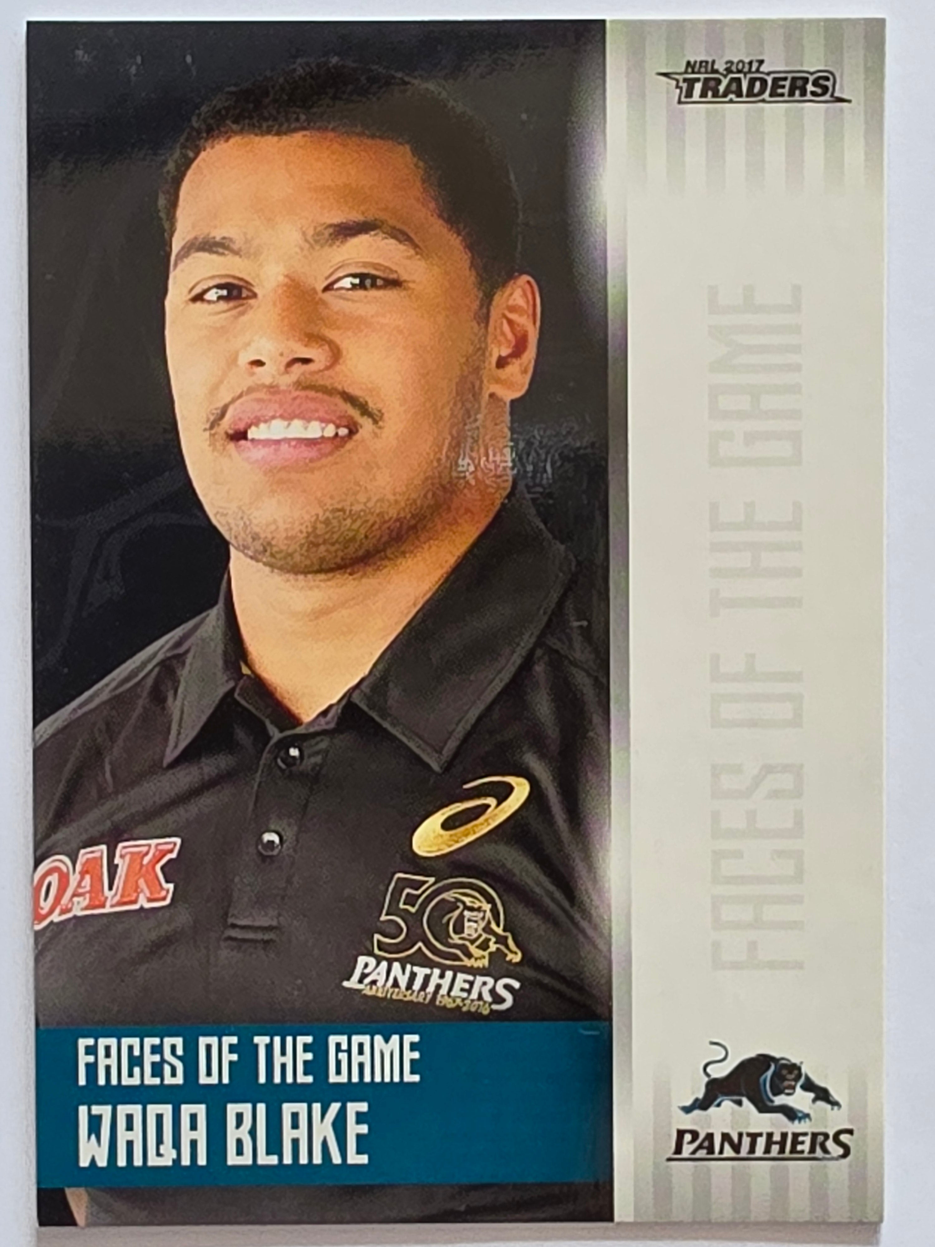 NRL 2017 Traders | Faces of the Game #FG31 | Waqa Blake | Penrith Panthers