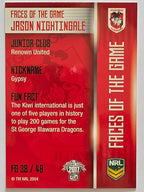 NRL 2017 Traders | Faces of the Game #FG38 | Jason Nightingale | St. George Illawarra Dragons