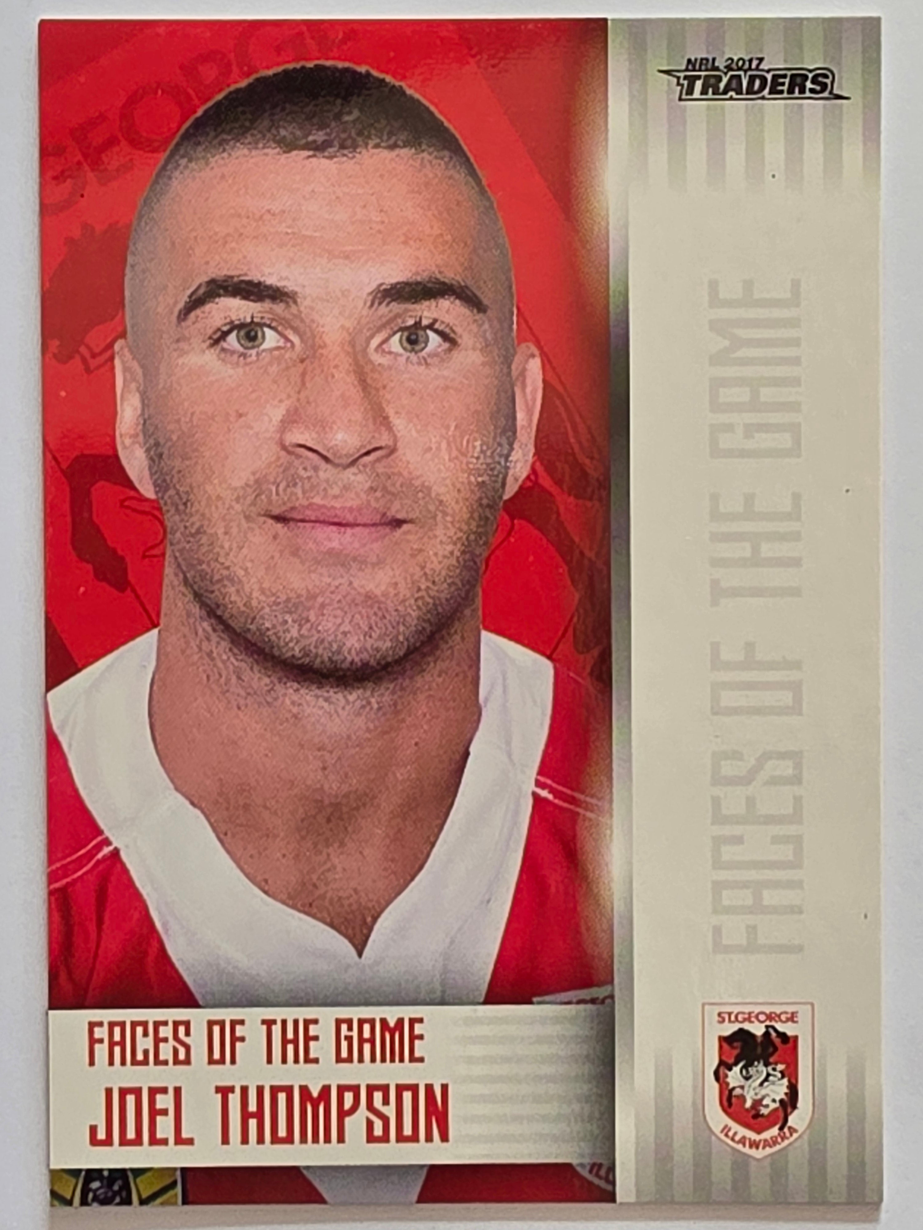 NRL 2017 Traders | Faces of the Game #FG39 | Joel Thompson | St. George Illawarra Dragons