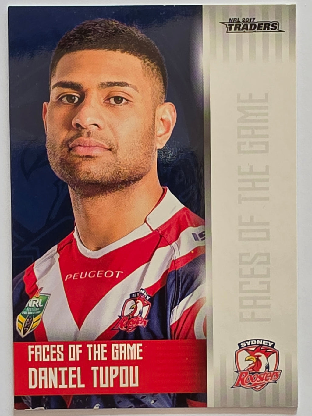 NRL 2017 Traders | Faces of the Game #FG42 | Daniel Tupou | Sydney Roosters