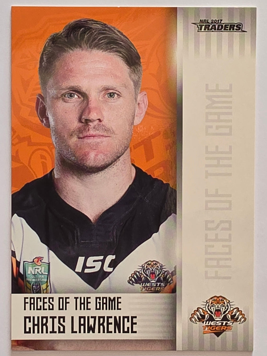 NRL 2017 Traders | Faces of the Game #FG46 | Chris Lawrence | Wests Tigers