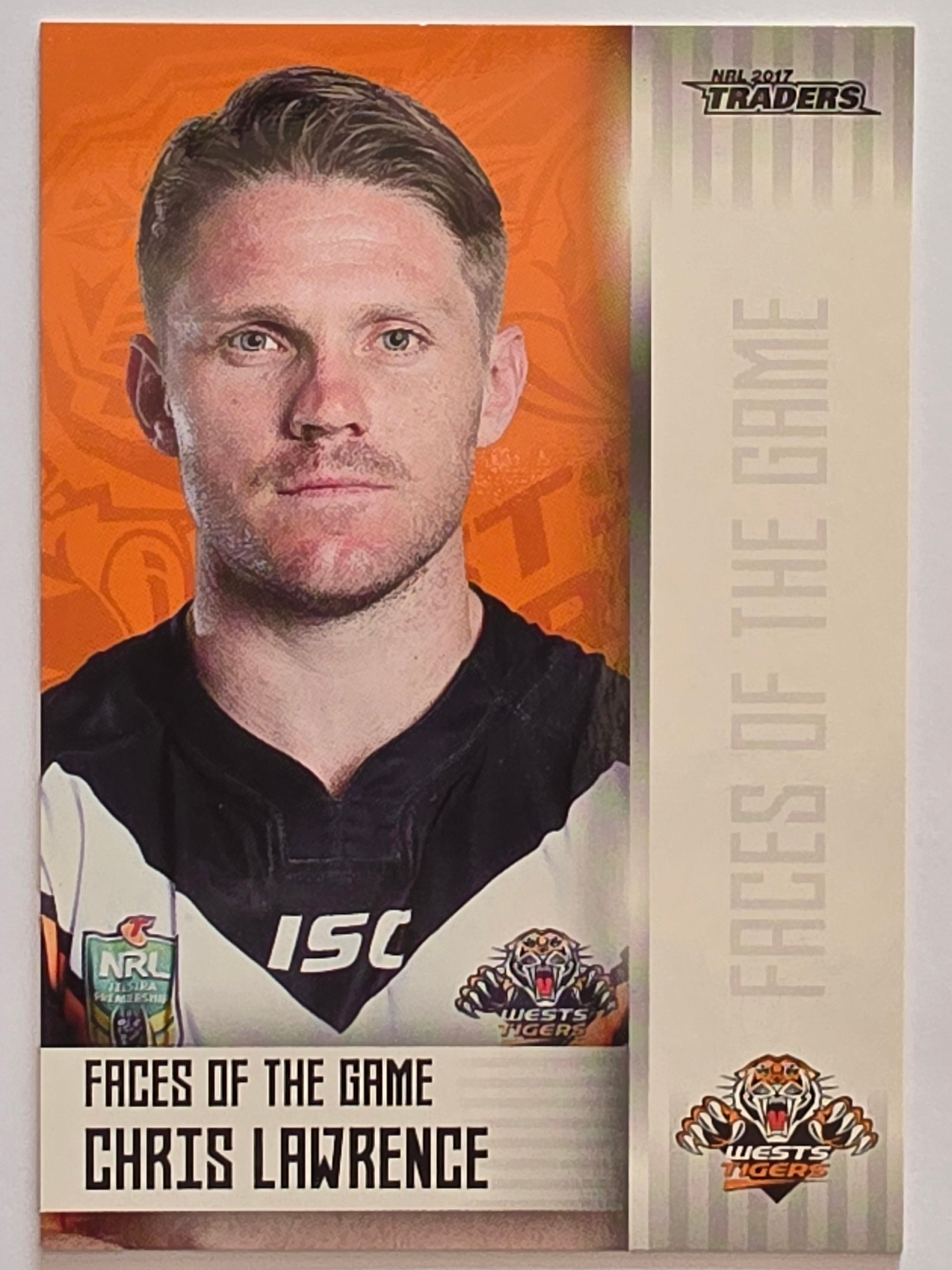 NRL 2017 Traders | Faces of the Game #FG46 | Chris Lawrence | Wests Tigers