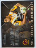 NRL 2017 Traders | Season to Remember #SR1 | Anthony Milford | Brisbane Broncos