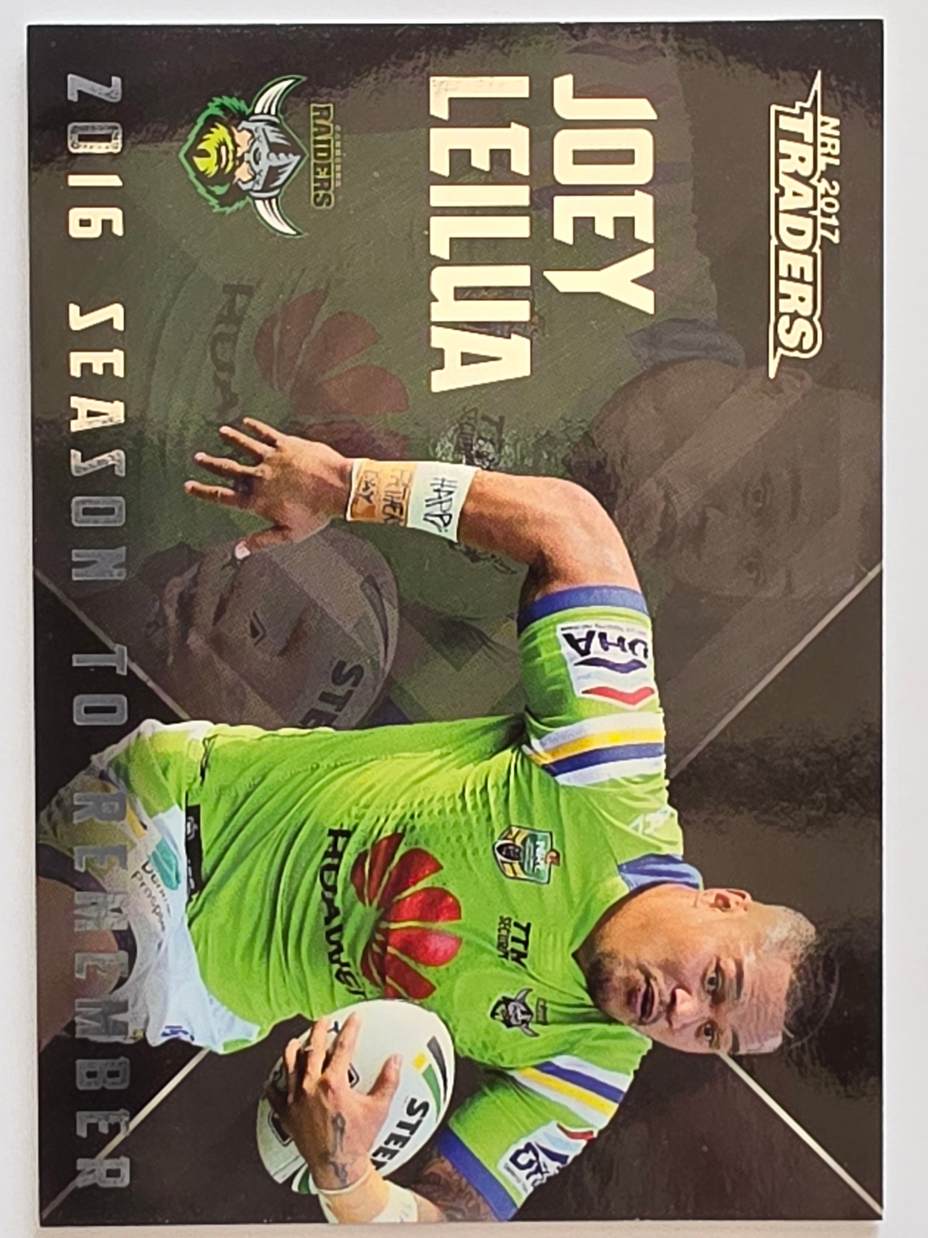 NRL 2017 Traders | Season to Remember #SR4 | Joey Leilua | Canberra Raiders