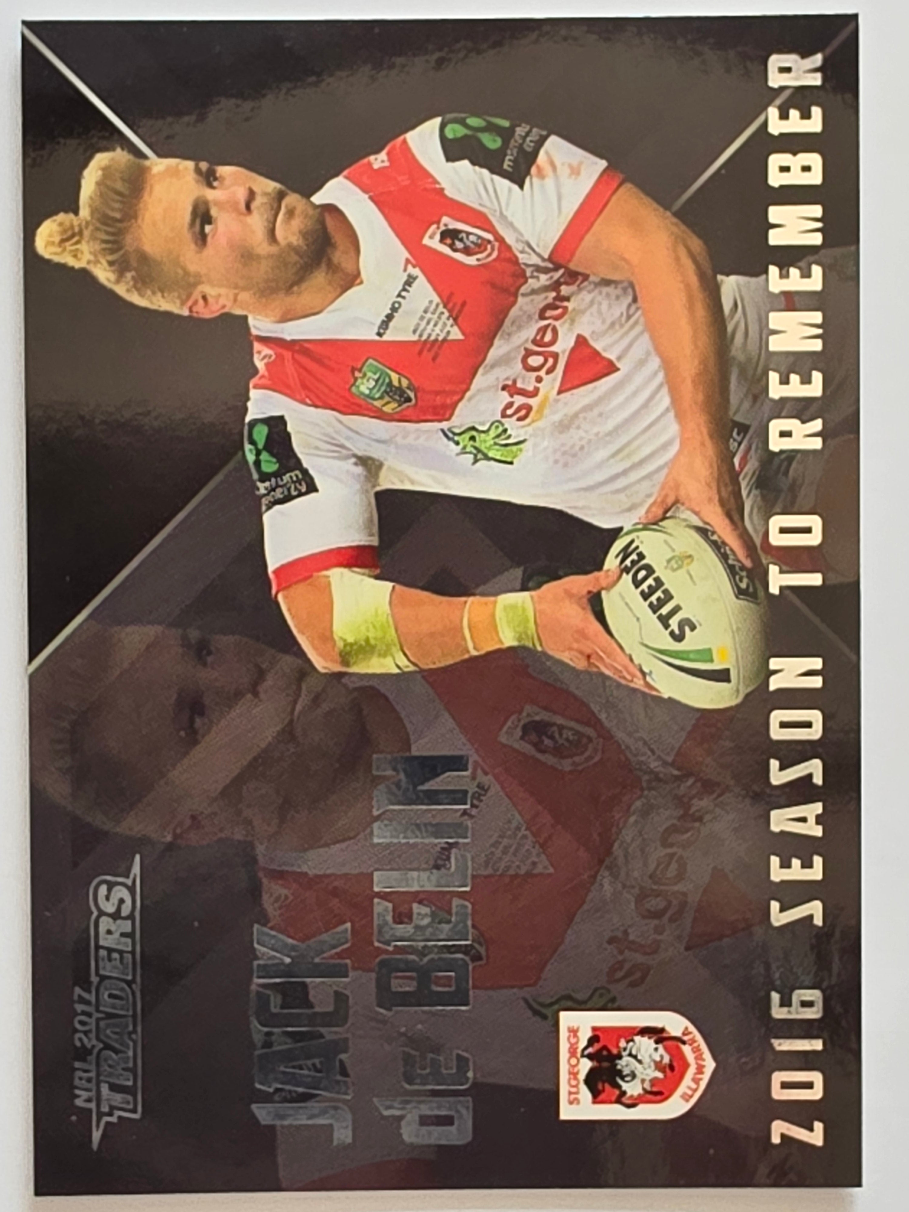 NRL 2017 Traders | Season to Remember #SR25 | Jack de Belin | St. George Illawarra Dragons