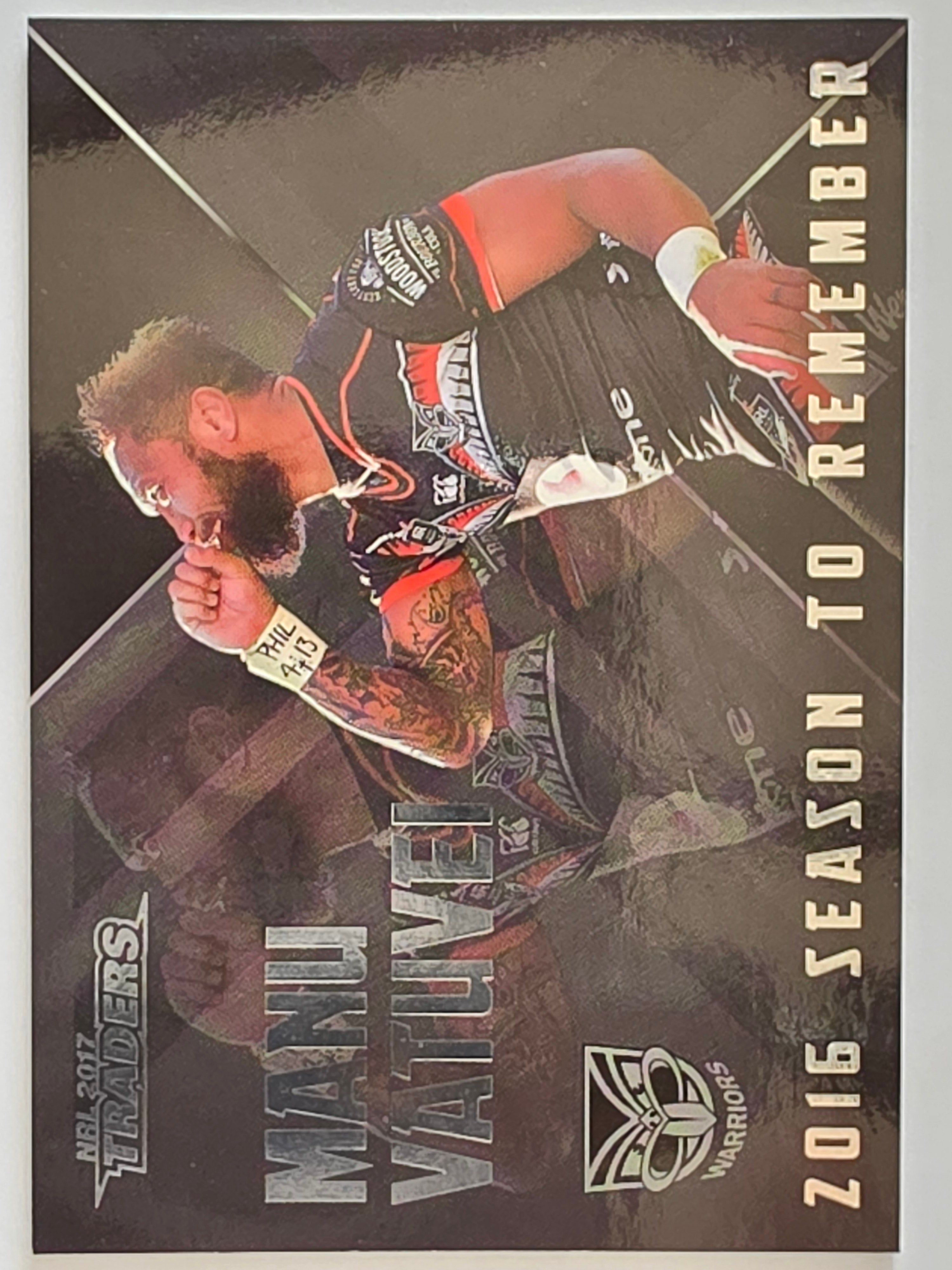 NRL 2017 Traders | Season to Remember #SR29 | Manu Vatuvei | Warriors