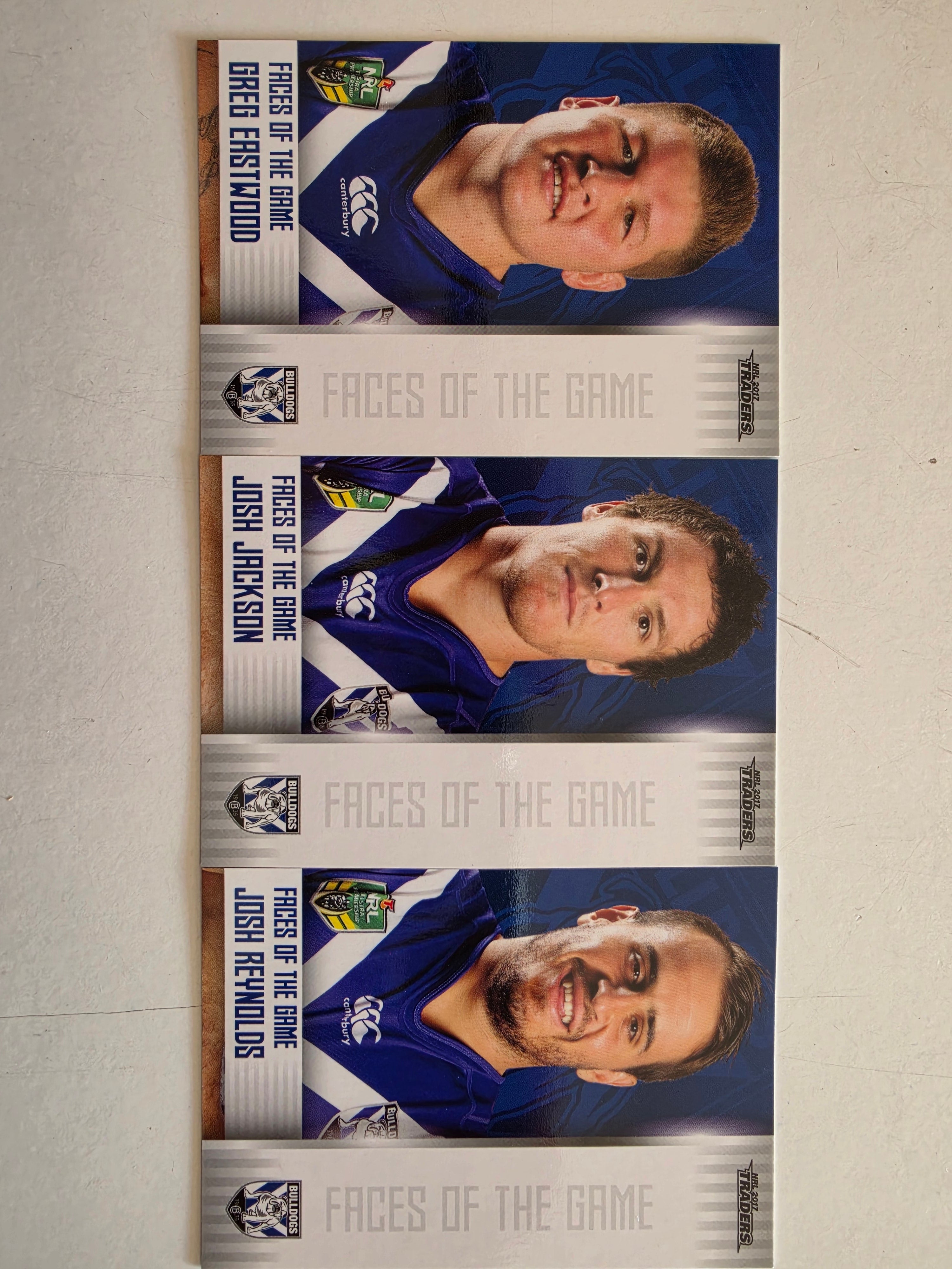 NRL 2017 Traders | Faces of the Game Complete Set (48 Cards)
